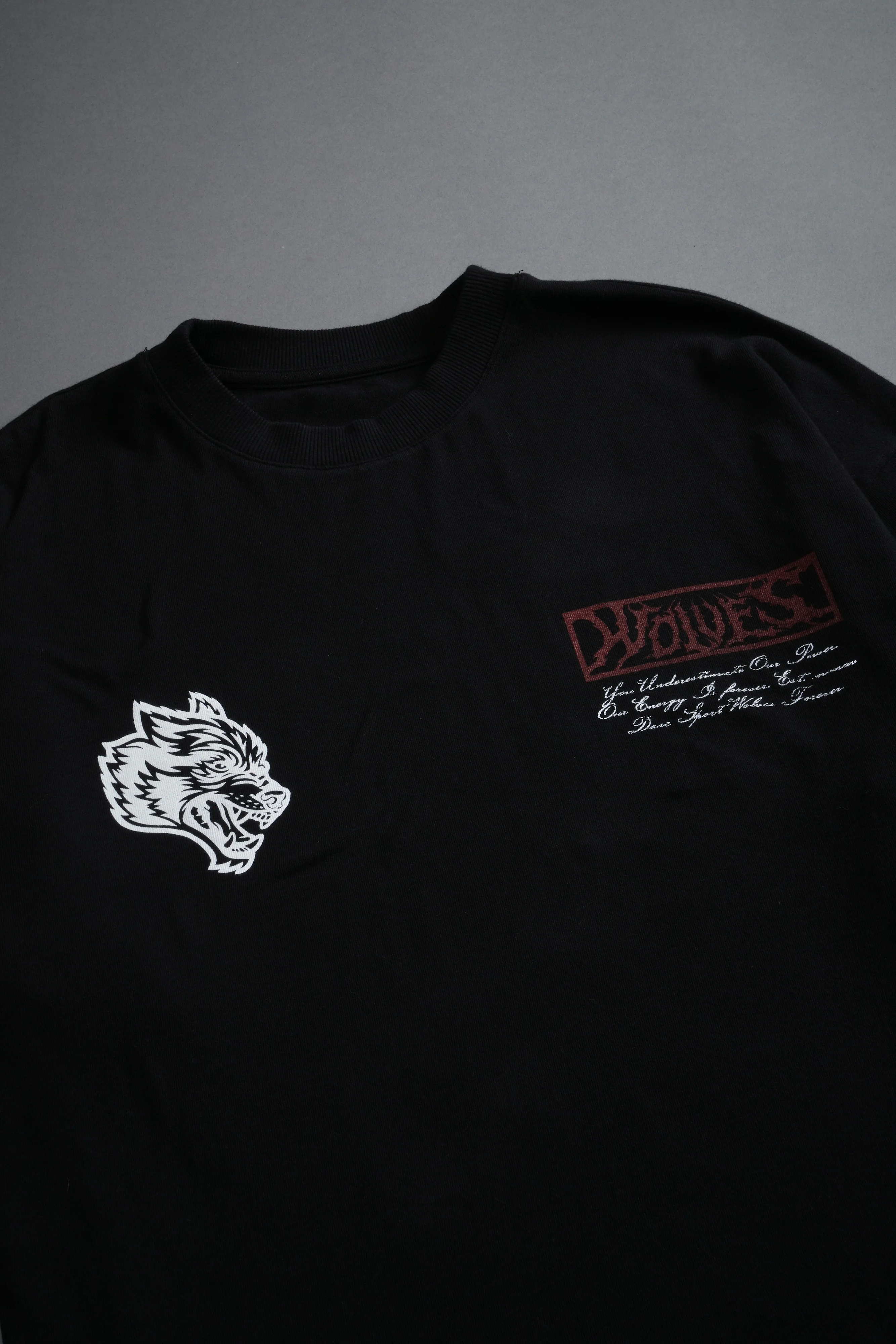 (1 Of 500) Charred Destiny "Premium" Oversized Tee in Black - Image 3