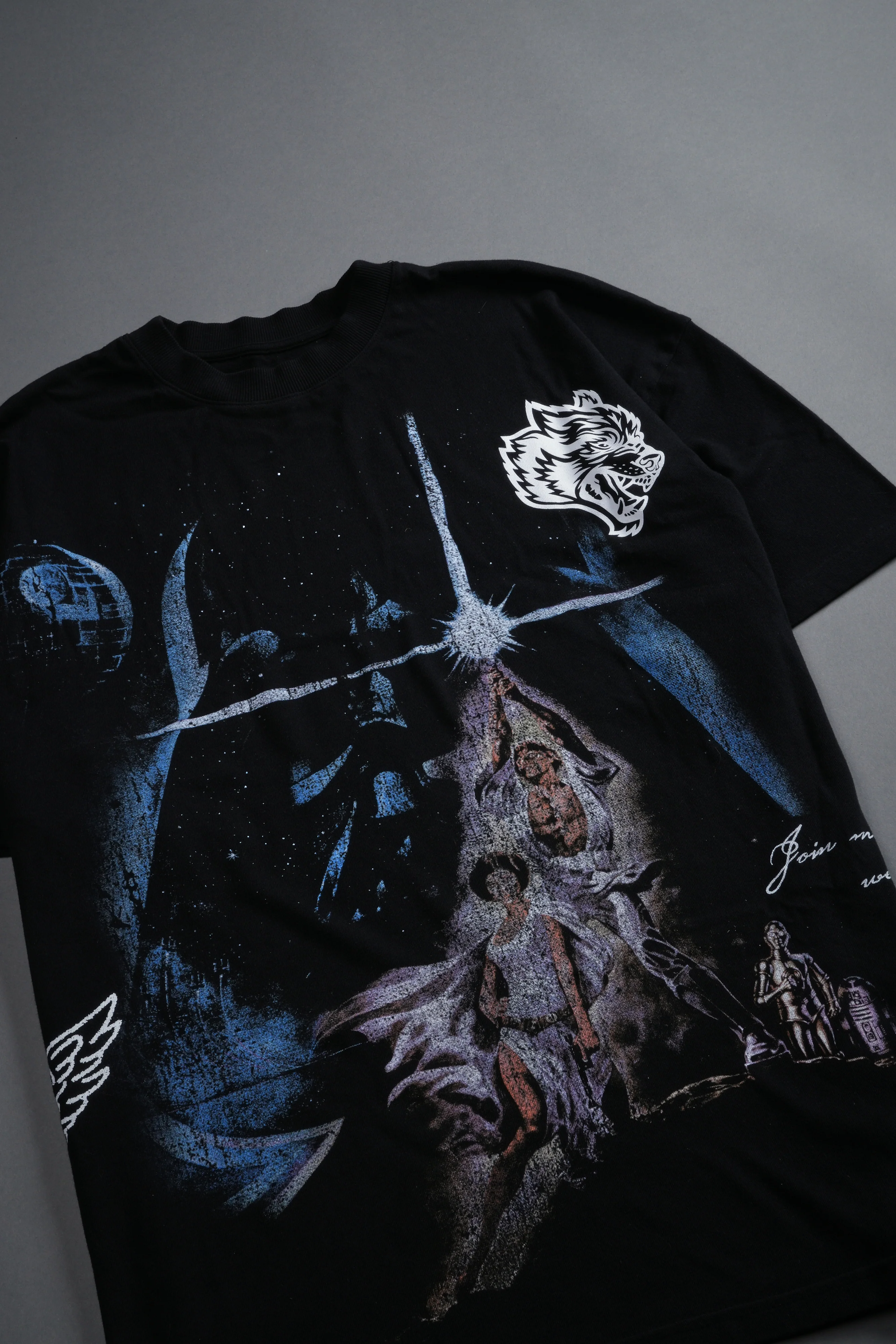 A New Hope "Side-By-Side" Series Premium Tee in Black - Image 15