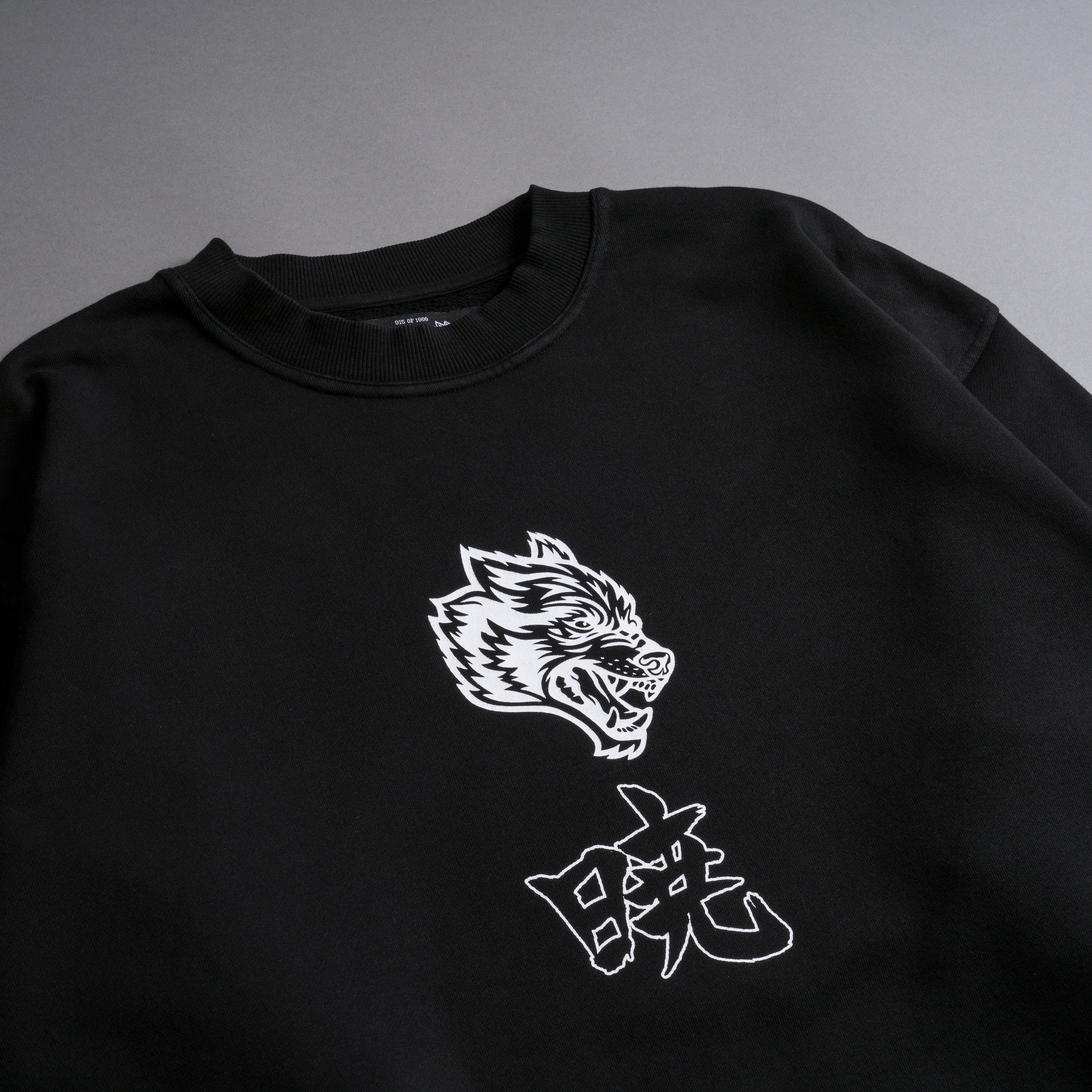 Akatsuki London Crewneck in Black - Image 8