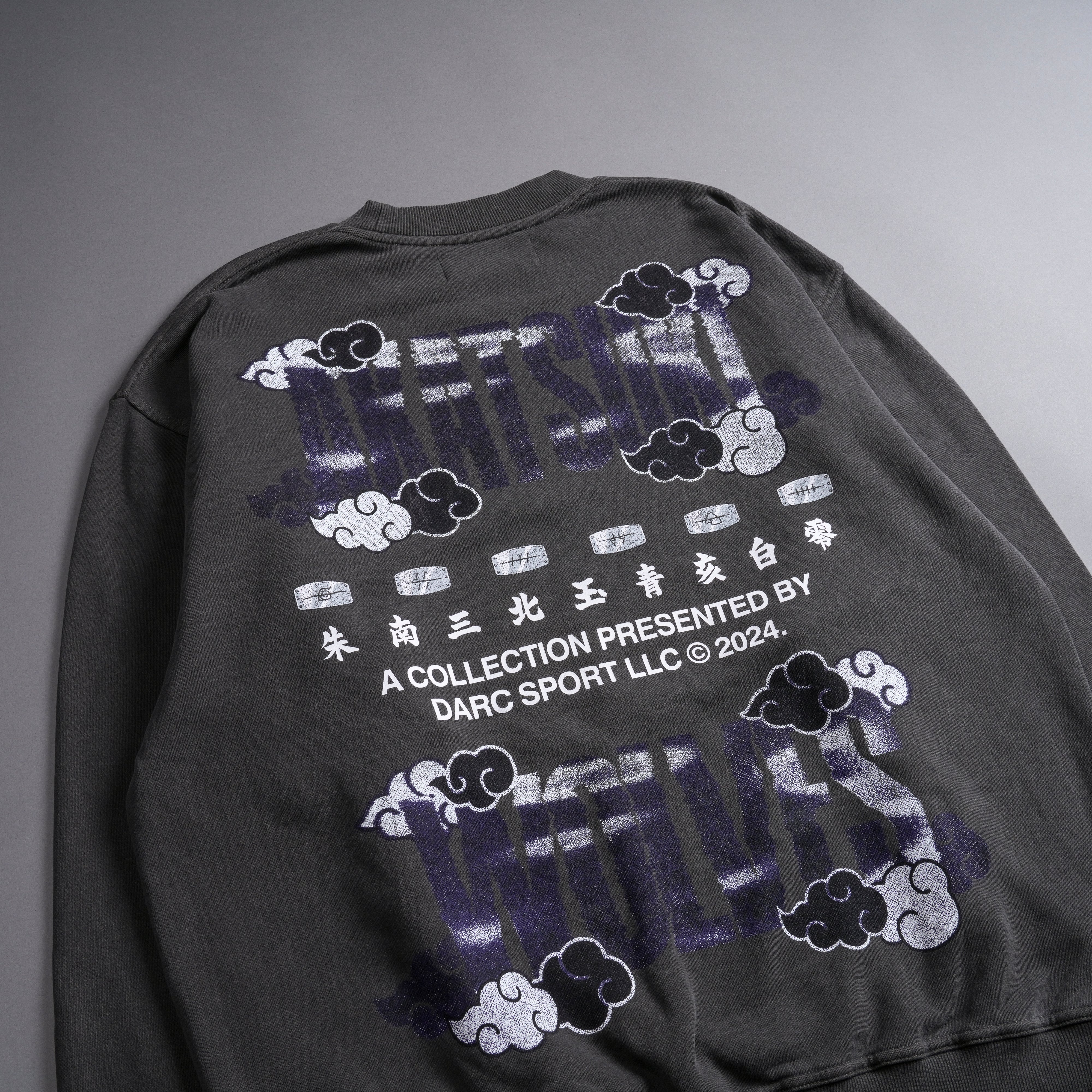 Akatsuki London Crewneck in Wolf Gray - Image 9