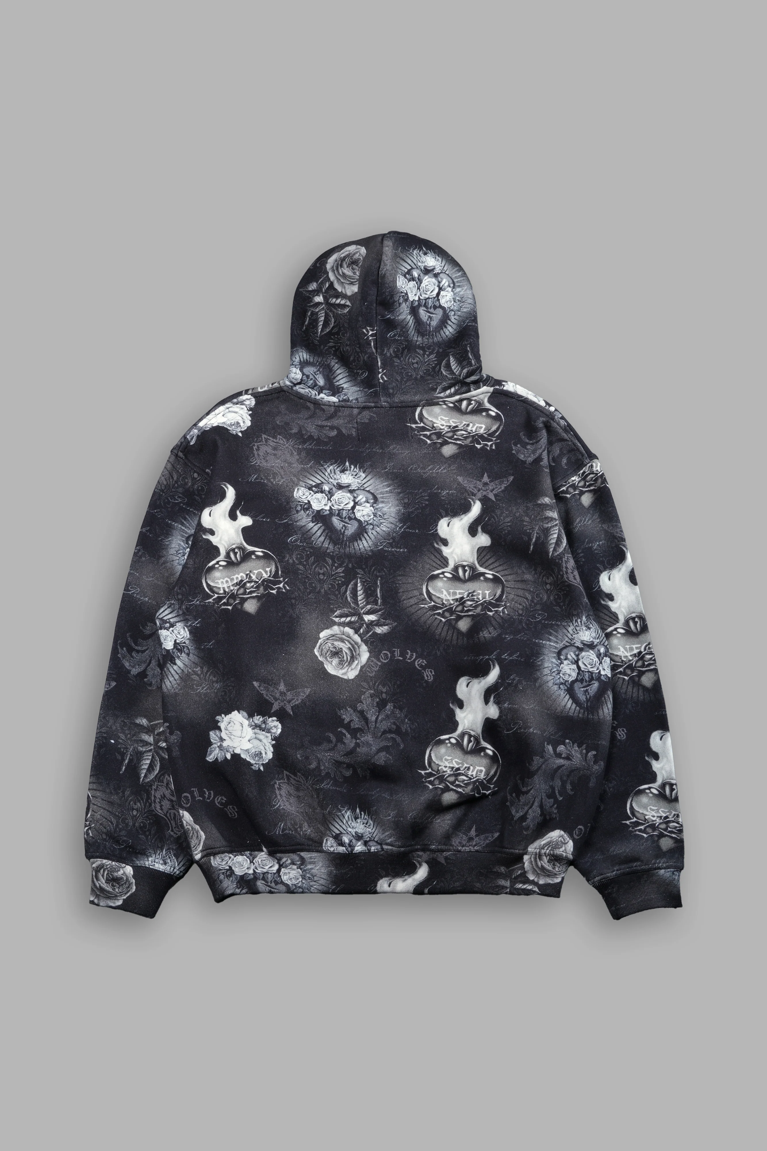Always Loyal "Pierce" Hoodie in Corazon de Oscuridad Tonal - Image 3