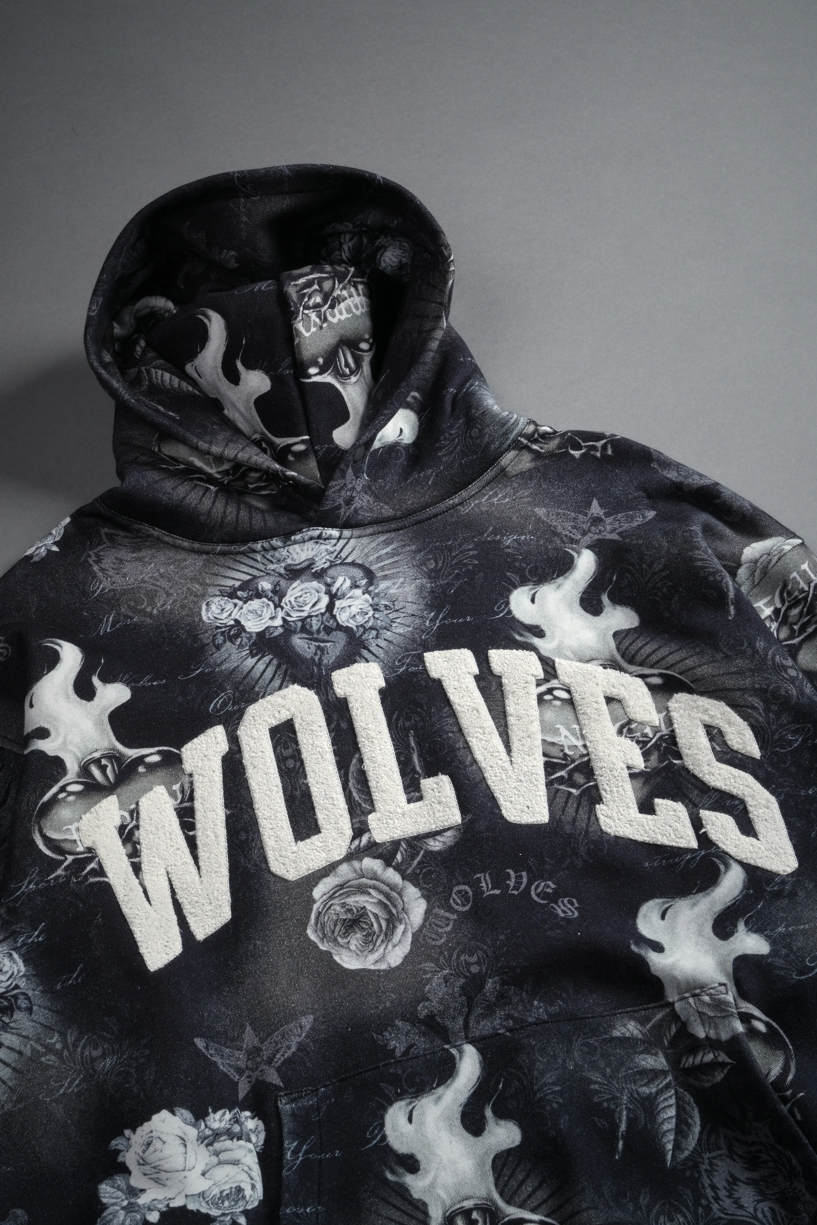 Always Loyal "Pierce" Hoodie in Corazon de Oscuridad Tonal - Image 6