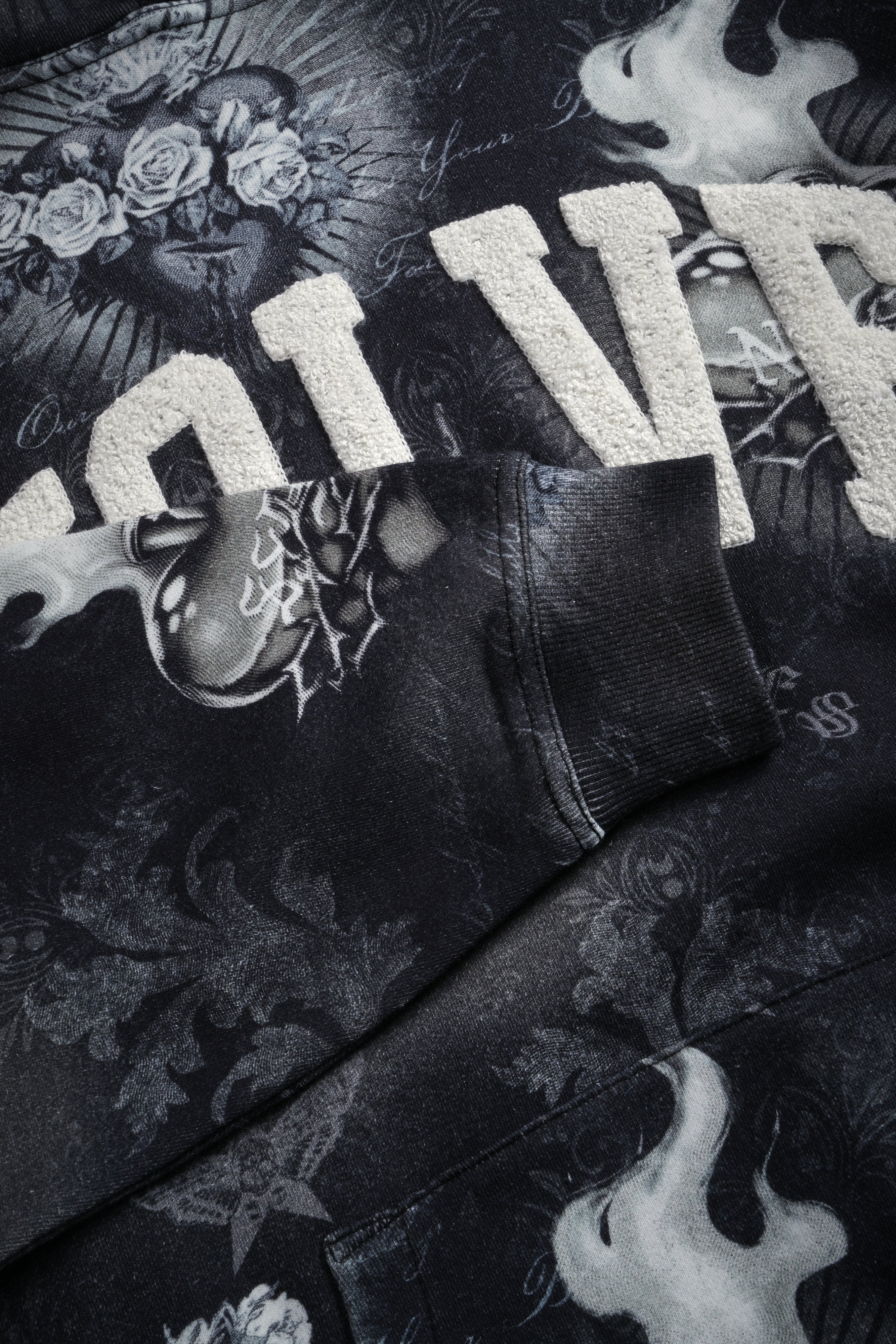 Always Loyal "Pierce" Hoodie in Corazon de Oscuridad Tonal - Image 7