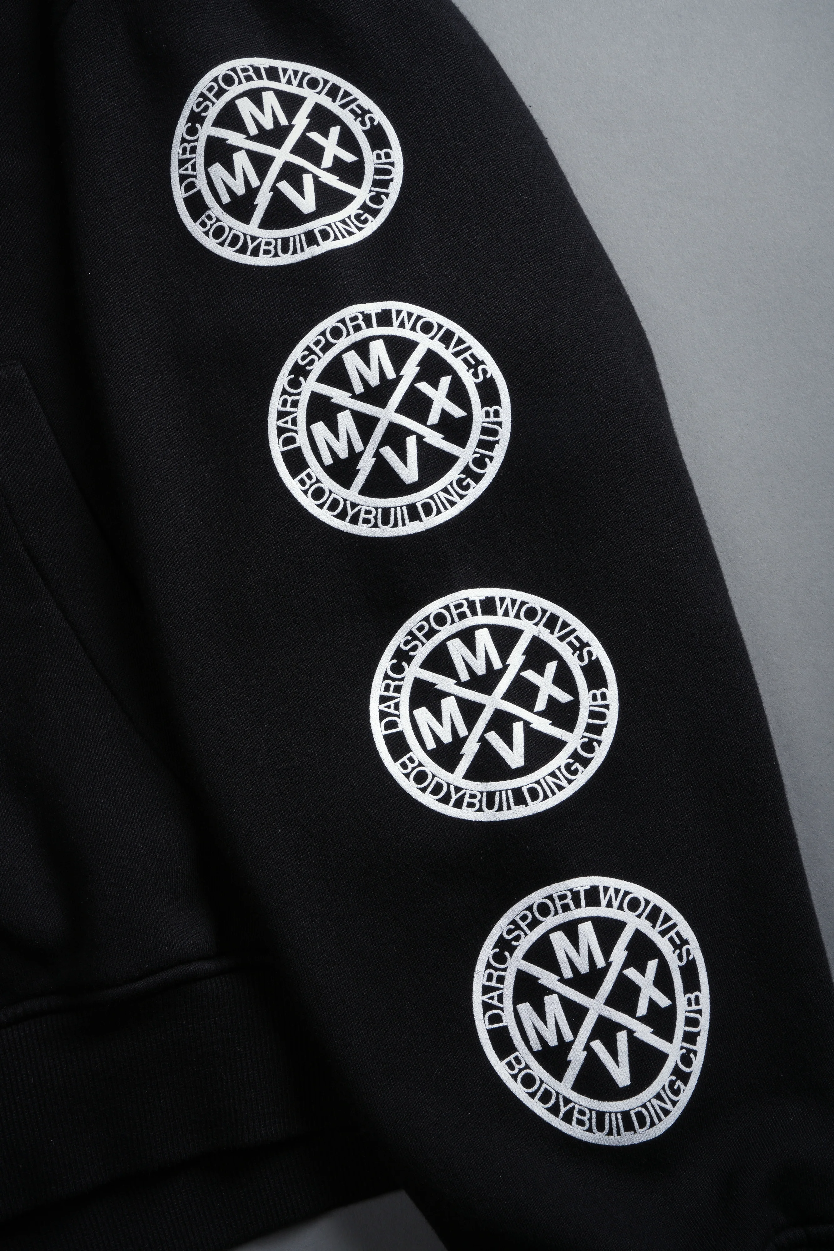 Arise Vex Double Zip Hoodie in Black - Image 10