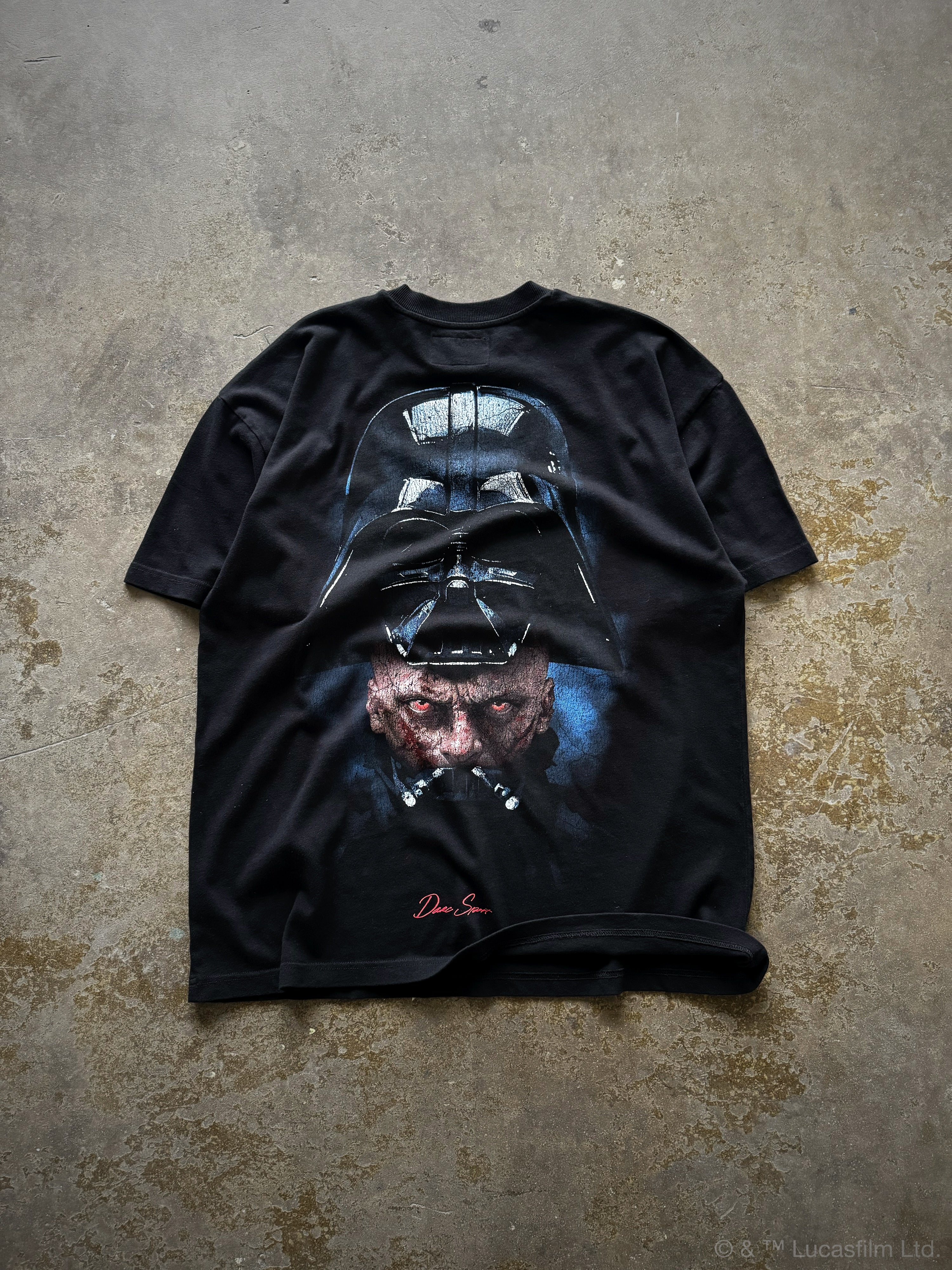 Ashes Of The Dark "Premium" Oversized Tee in Black - Image 2