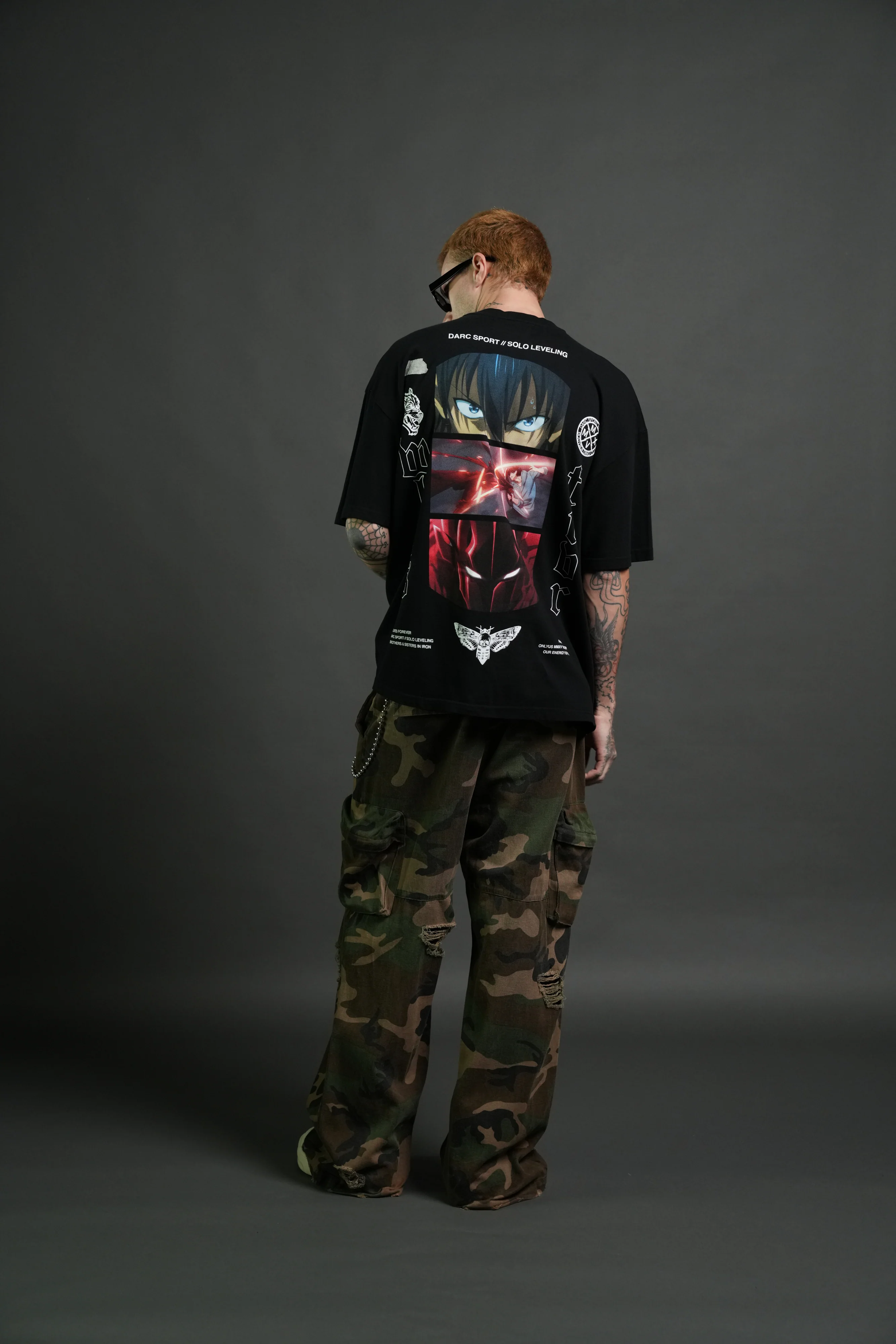 Awakened Premium Oversized Tee in Black - Image 6
