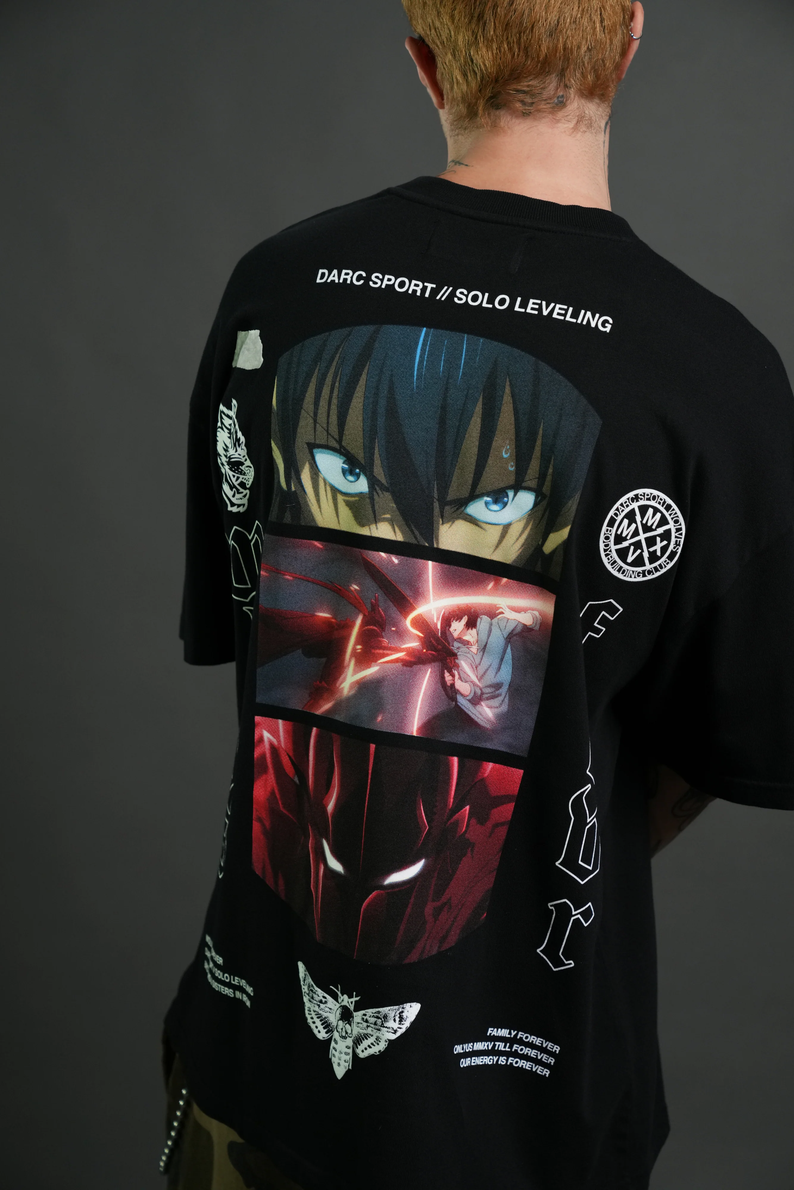 Awakened Premium Oversized Tee in Black - Image 8