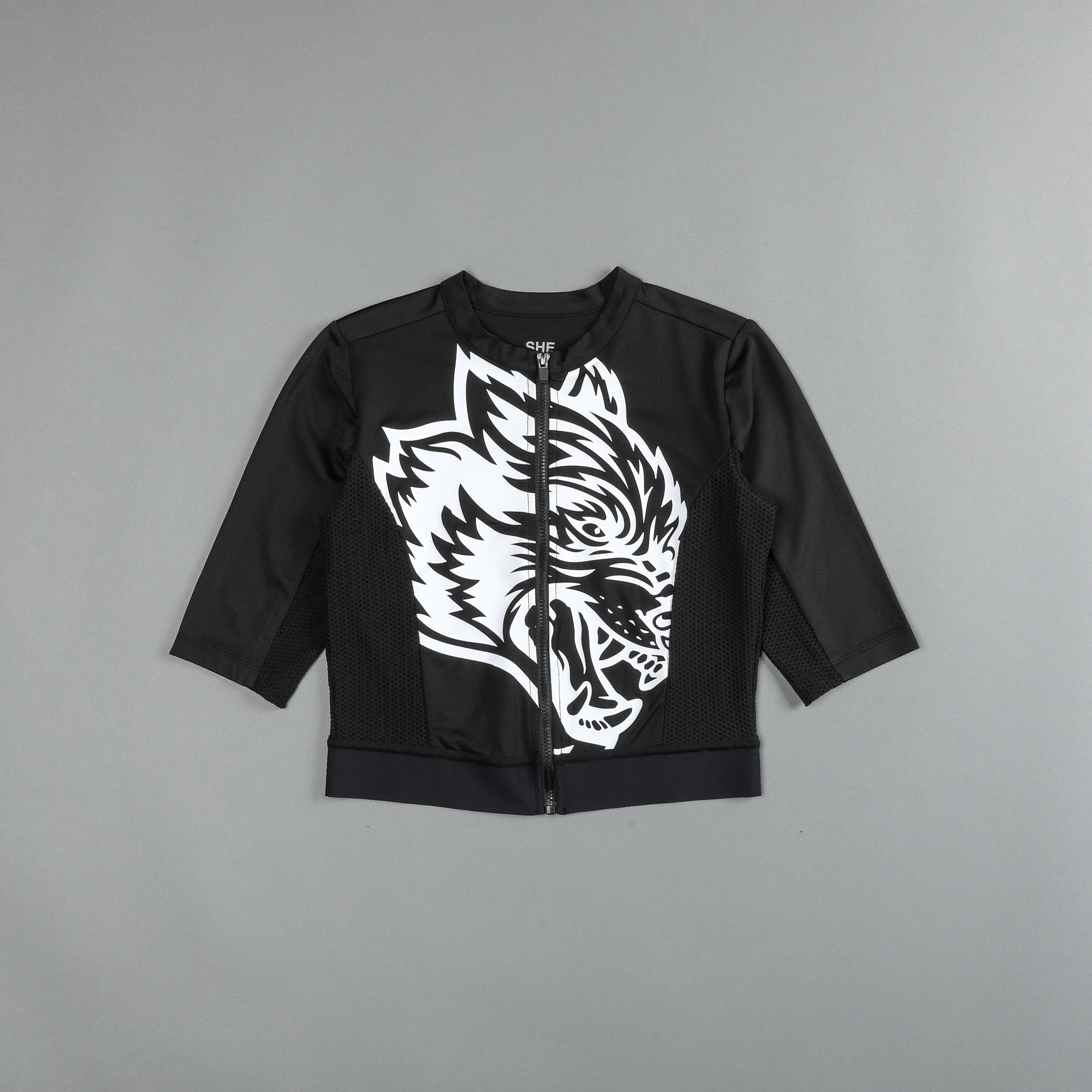 Big Wolf She Cycling Jersey in Black - Image 8