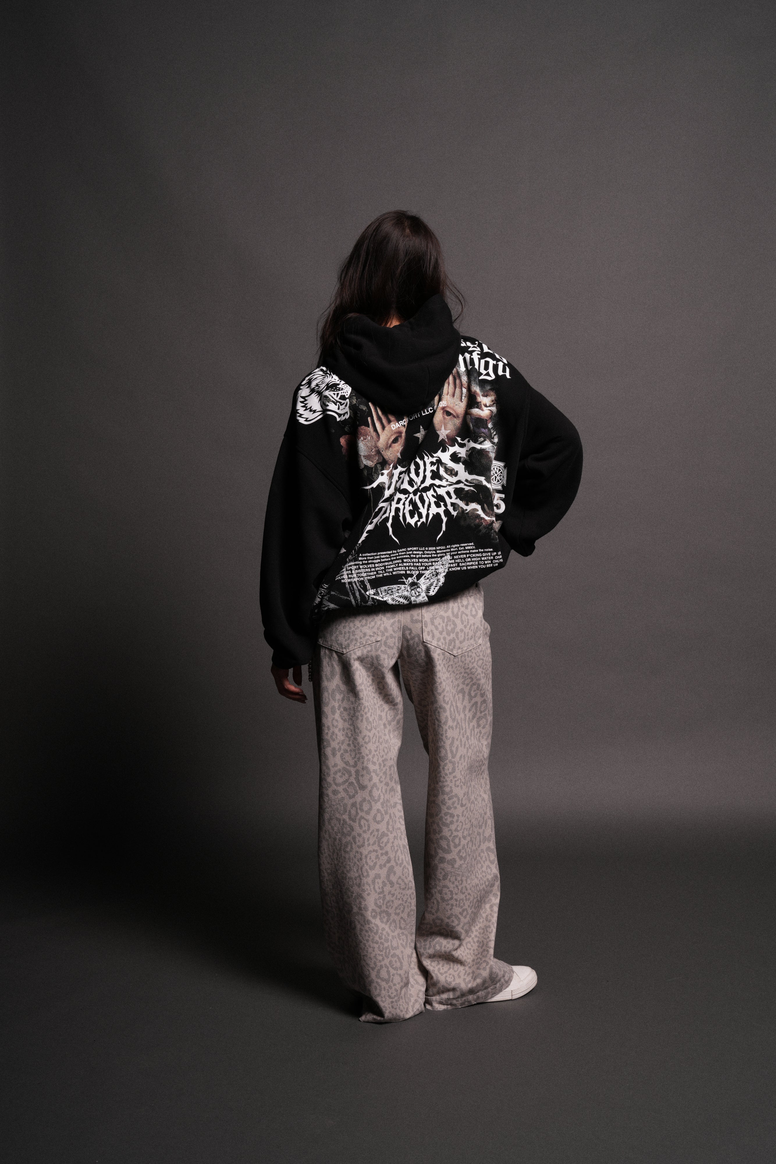 Born Stoic "Pierce" Hoodie in Black - Image 12