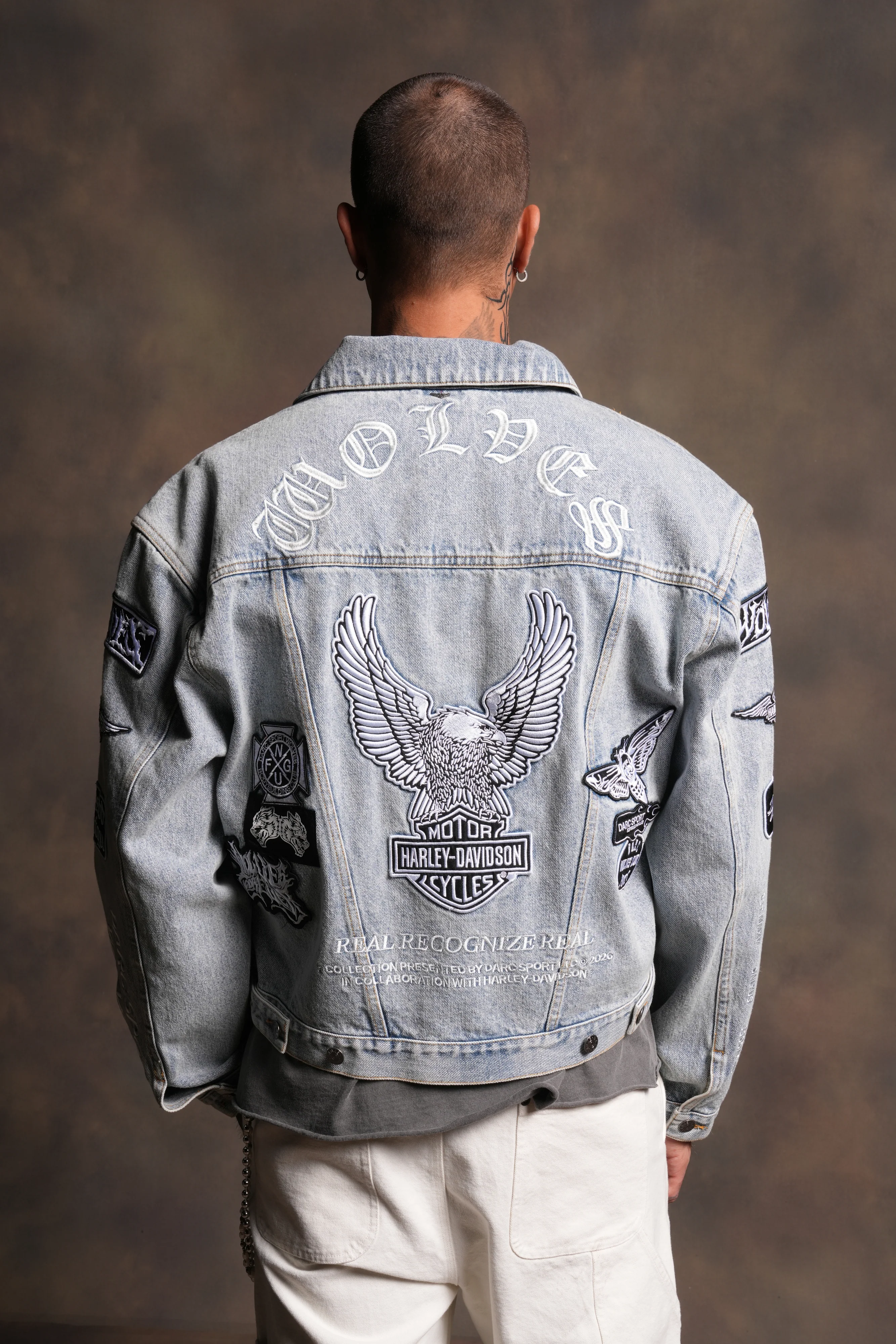Brotherhood Lemy Denim Jacket in Light Wash - Image 6