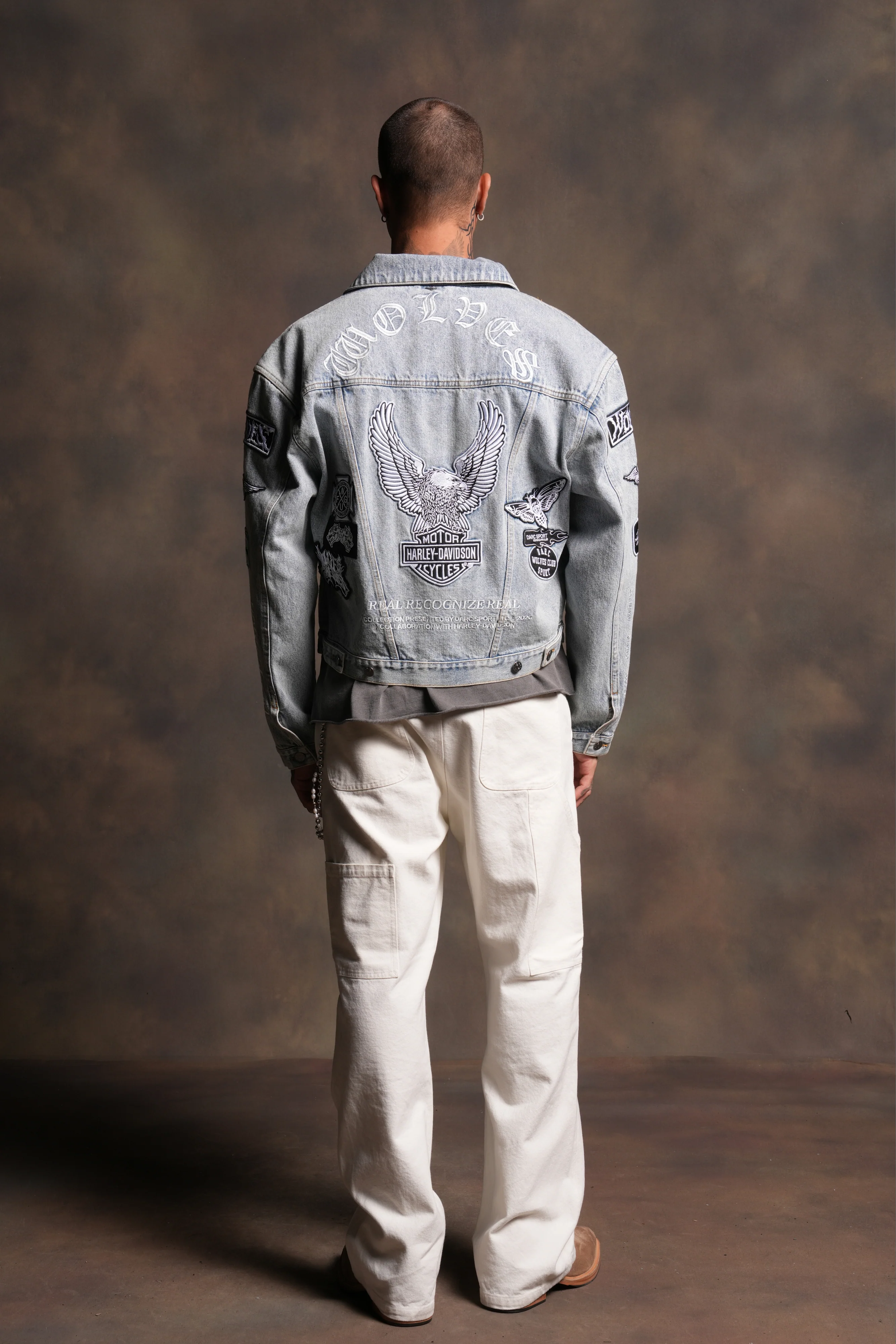 Brotherhood Lemy Denim Jacket in Light Wash - Image 9
