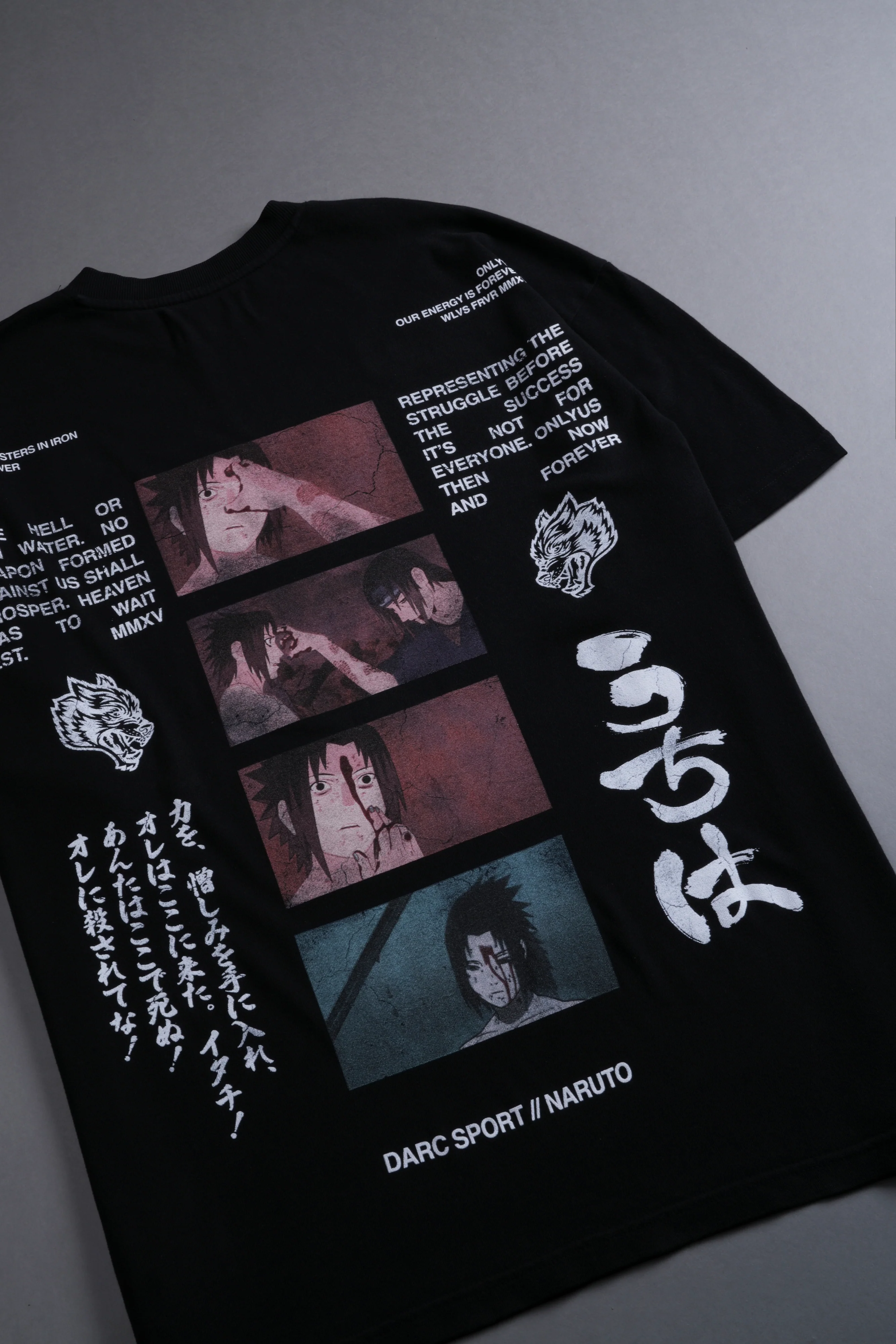 Brothers "Premium" Oversized Tee in Black - Image 3