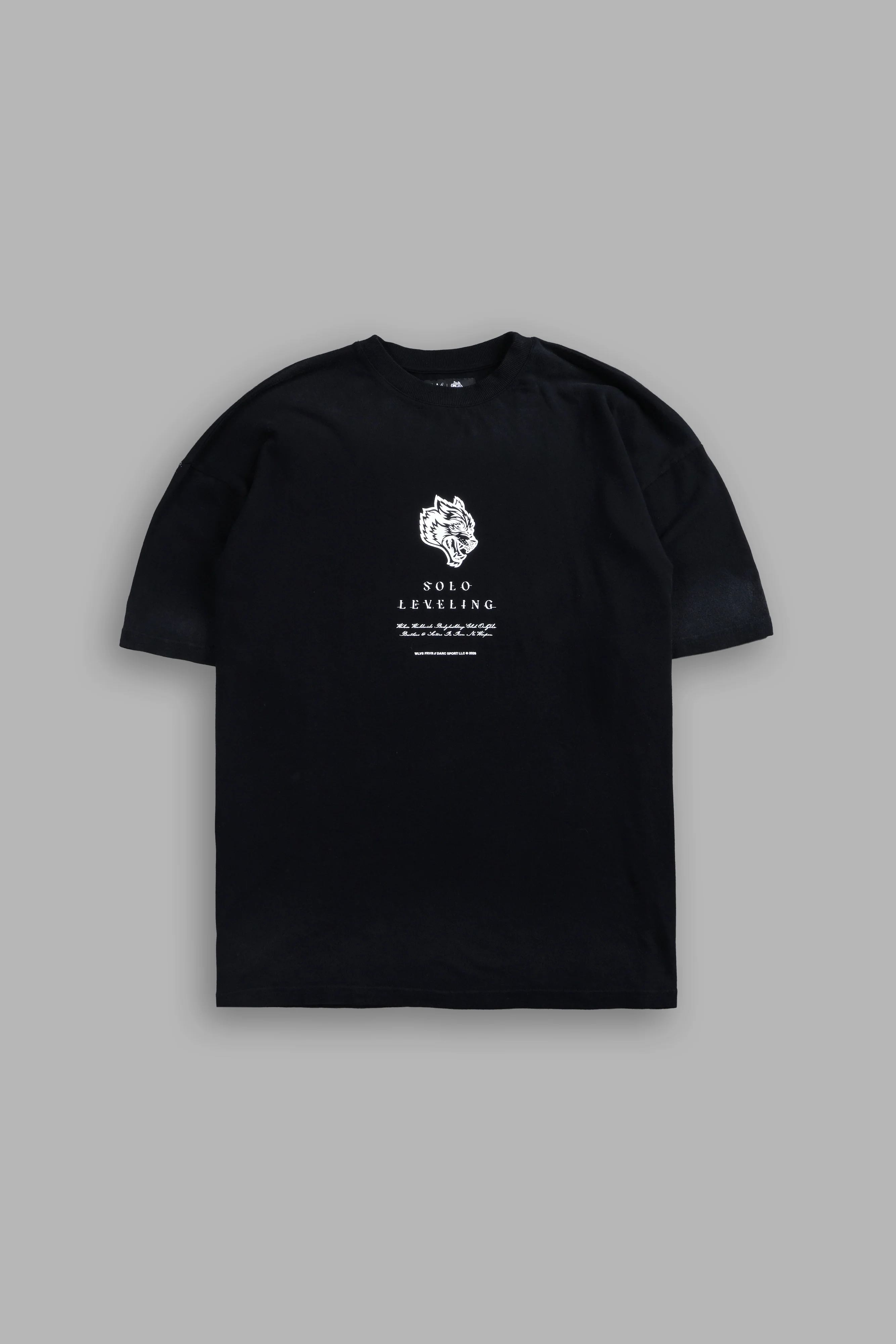 Celestial Knight Premium Oversized Tee in Black - Image 3