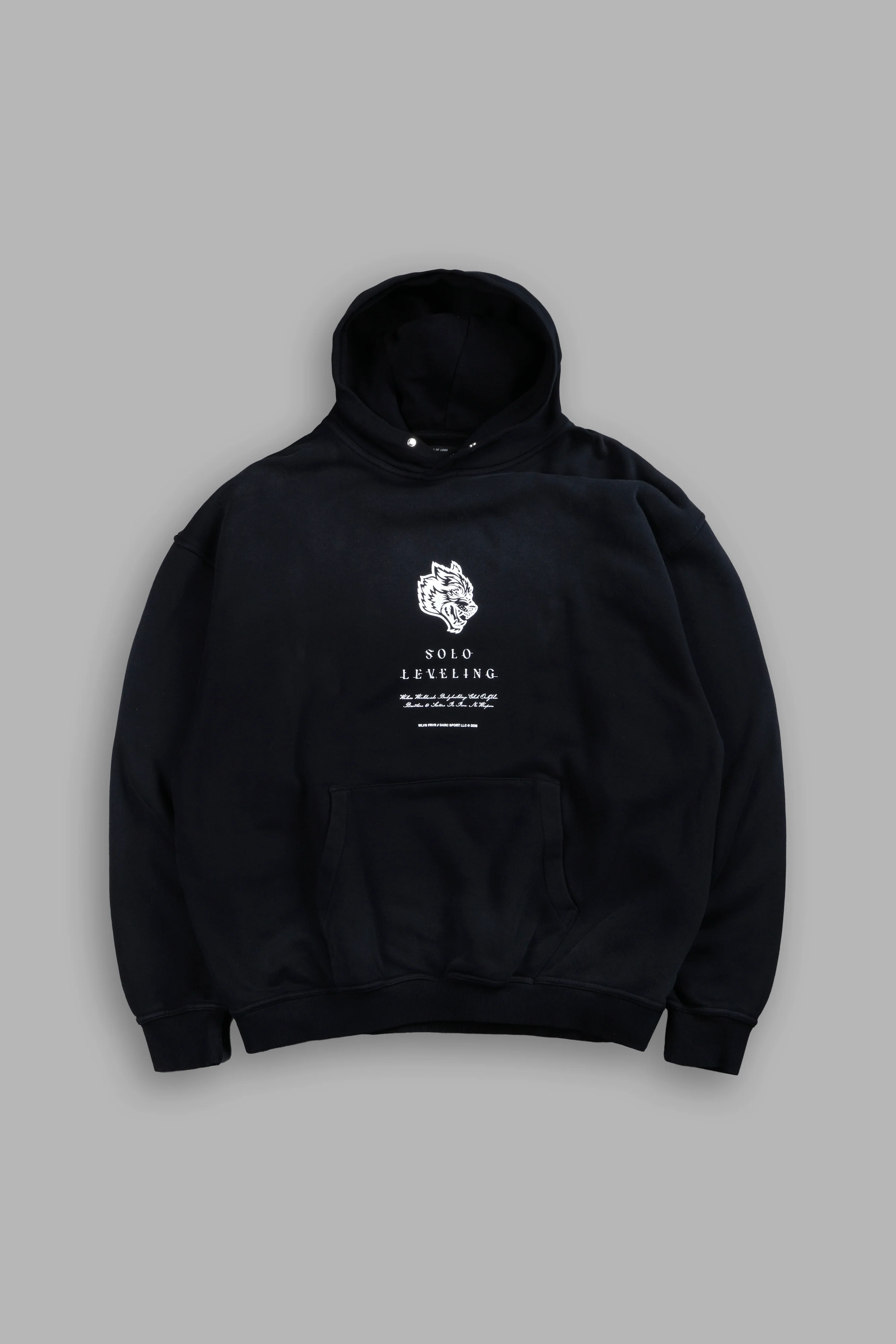 Celestial Knight "Pierce" Hoodie in Black Sun Fade - Image 3
