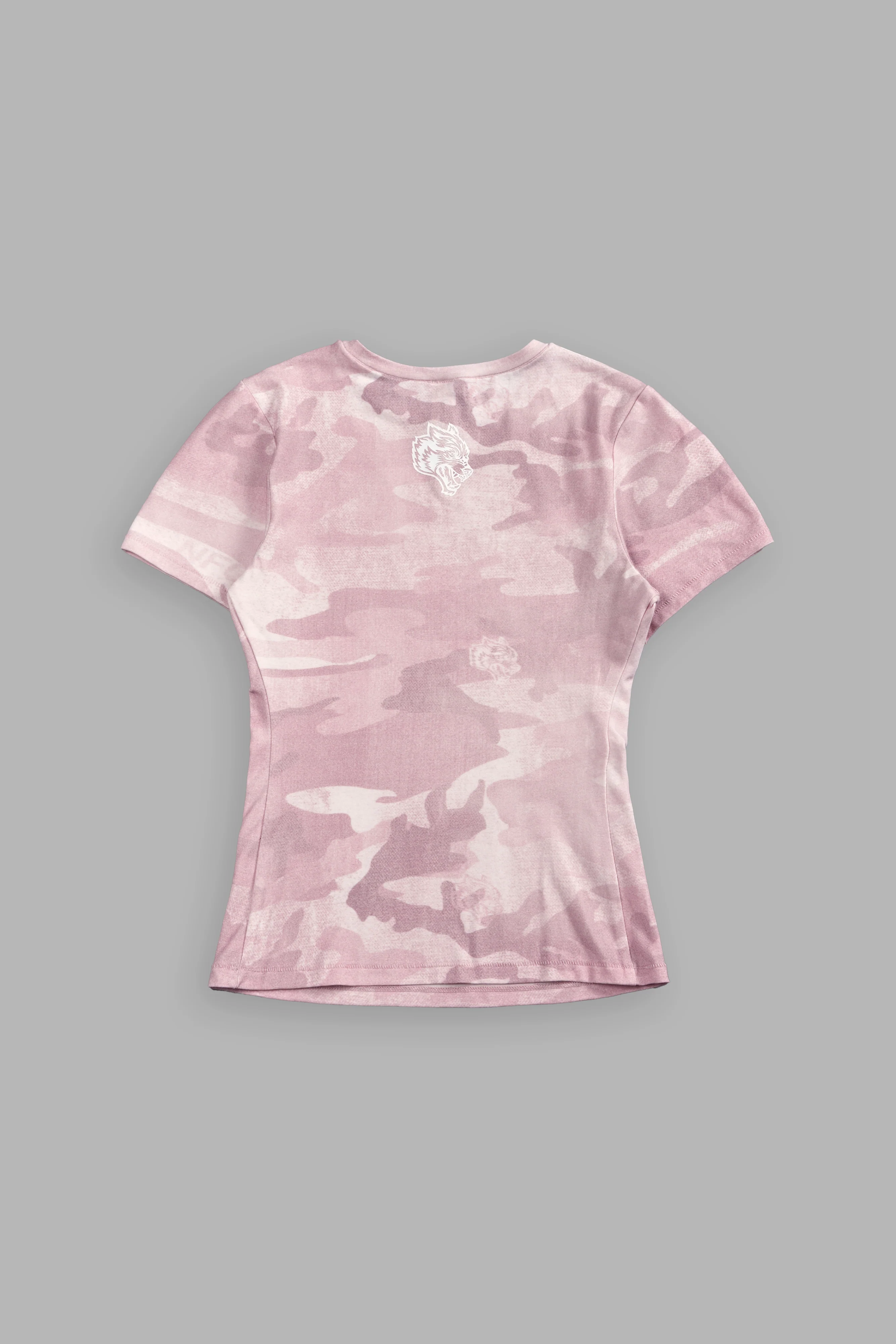 Cherub NFGU "Eden" S/S Tee in Blush Vintage Woodland Camo - Image 2