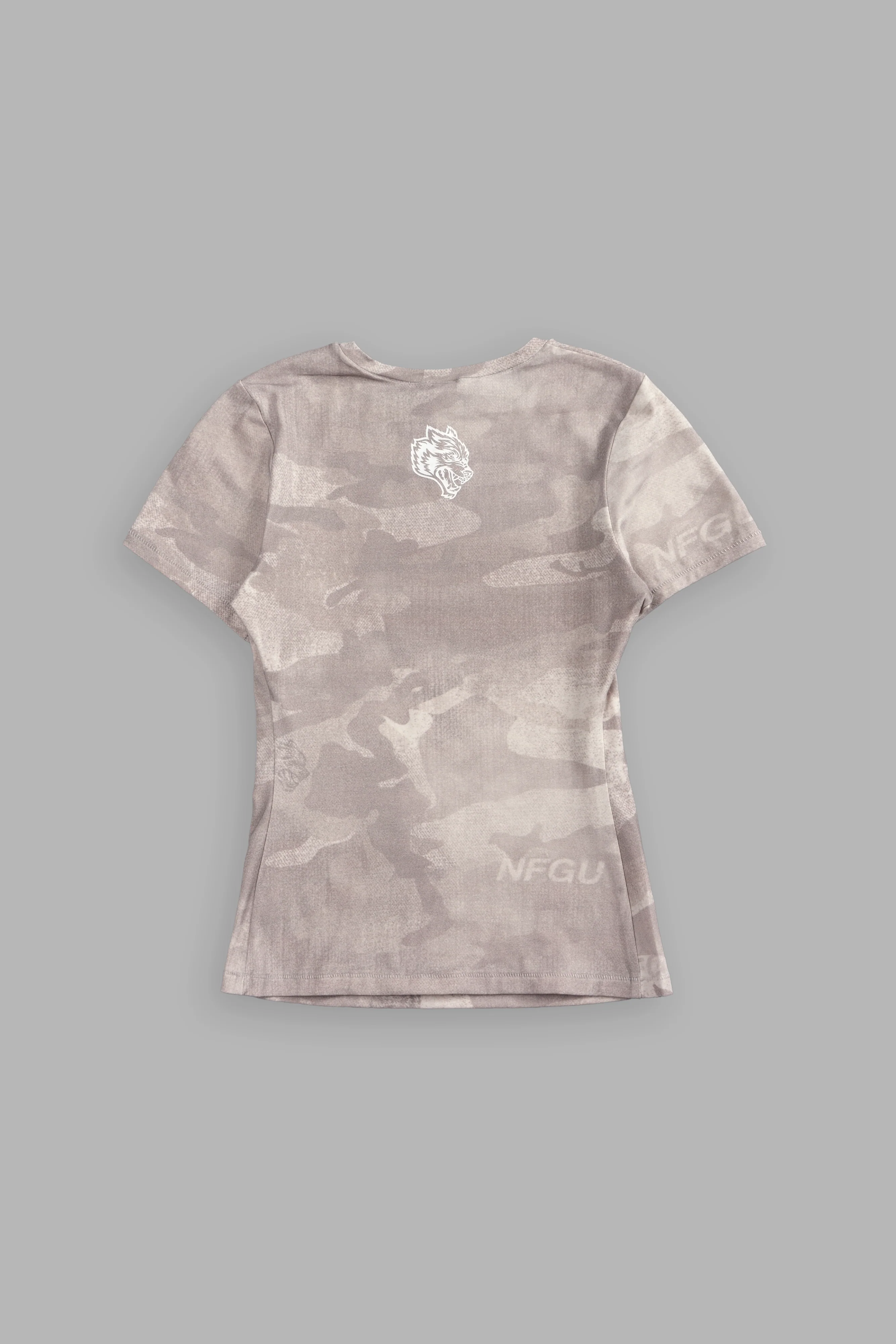 Cherub NFGU "Eden" S/S Tee in Clay Vintage Woodland Camo - Image 2