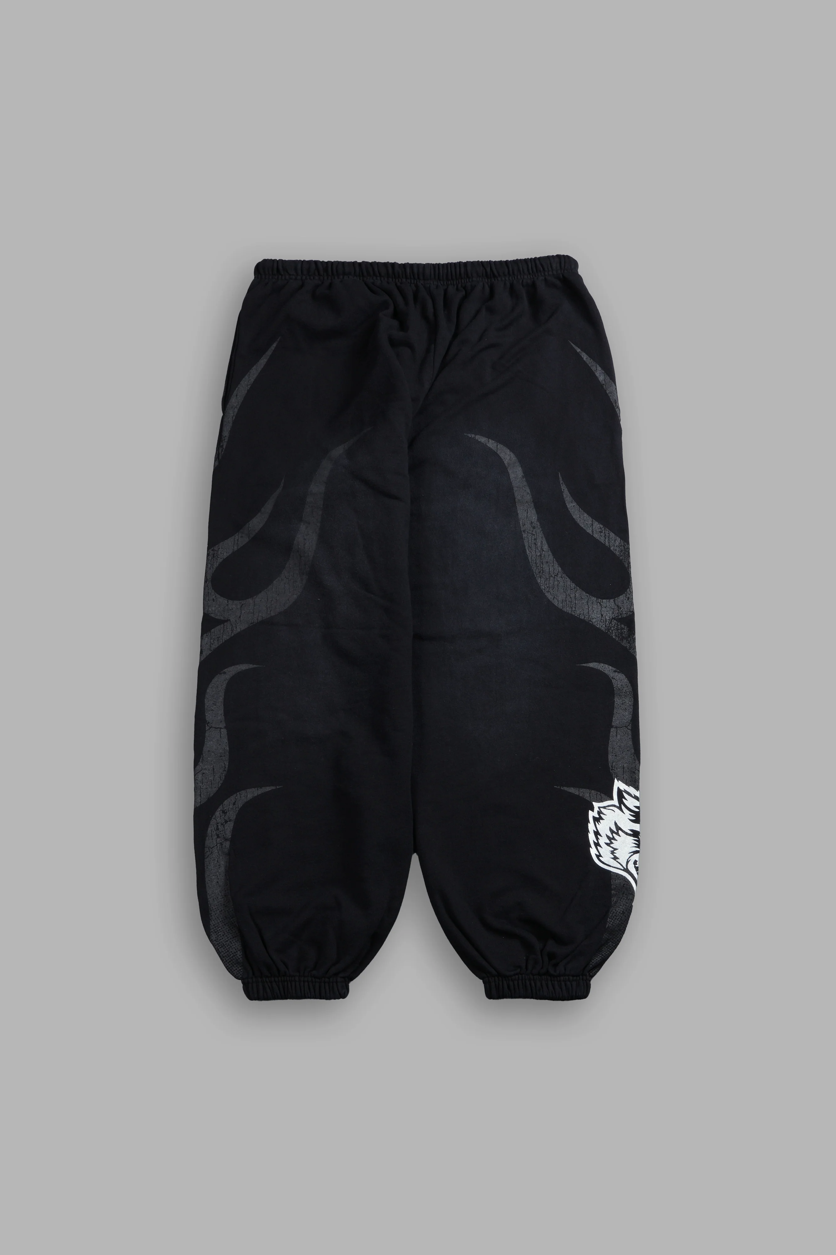 Chopper Inferno Lounger Sweat Pants in Black Sun Fade - Image 3