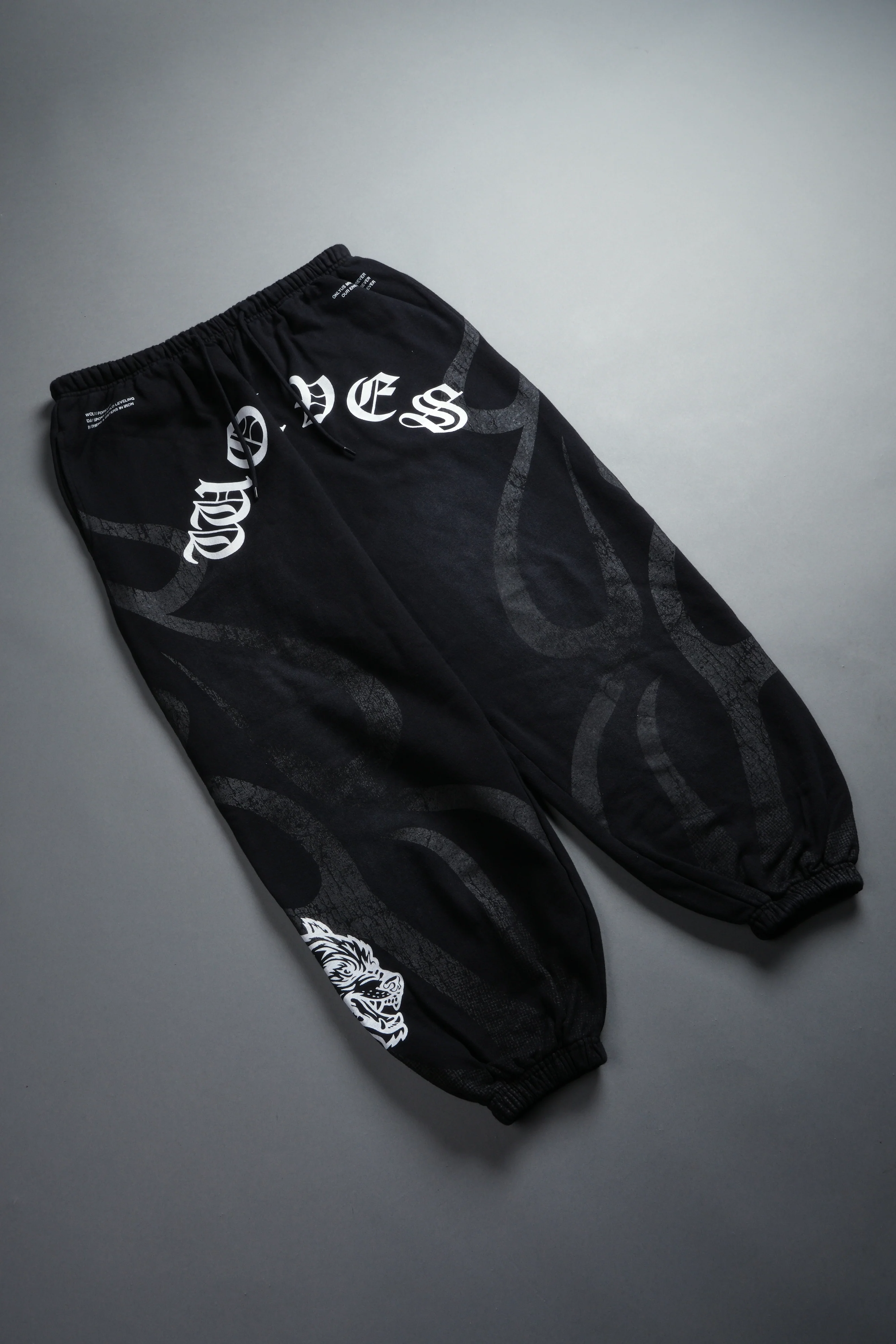 Chopper Inferno Lounger Sweat Pants in Black Sun Fade - Image 6