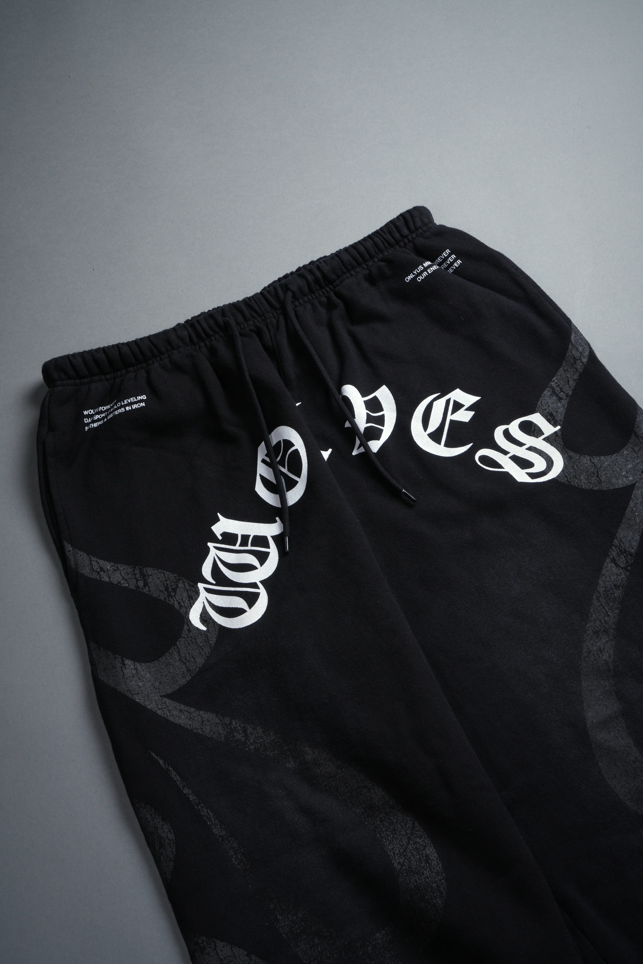 Chopper Inferno Lounger Sweat Pants in Black Sun Fade - Image 7