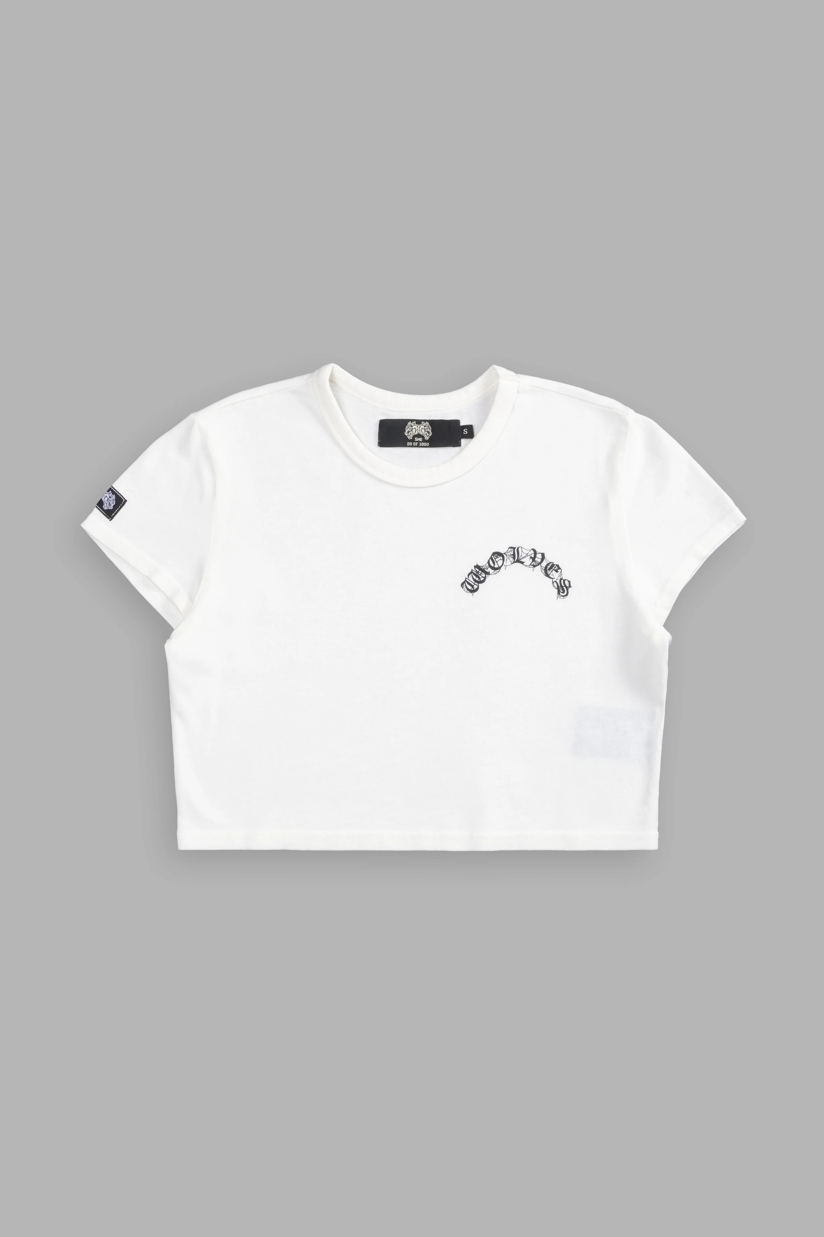 Chopper "Timeless" (Cropped) Tee in Cream - Image 3