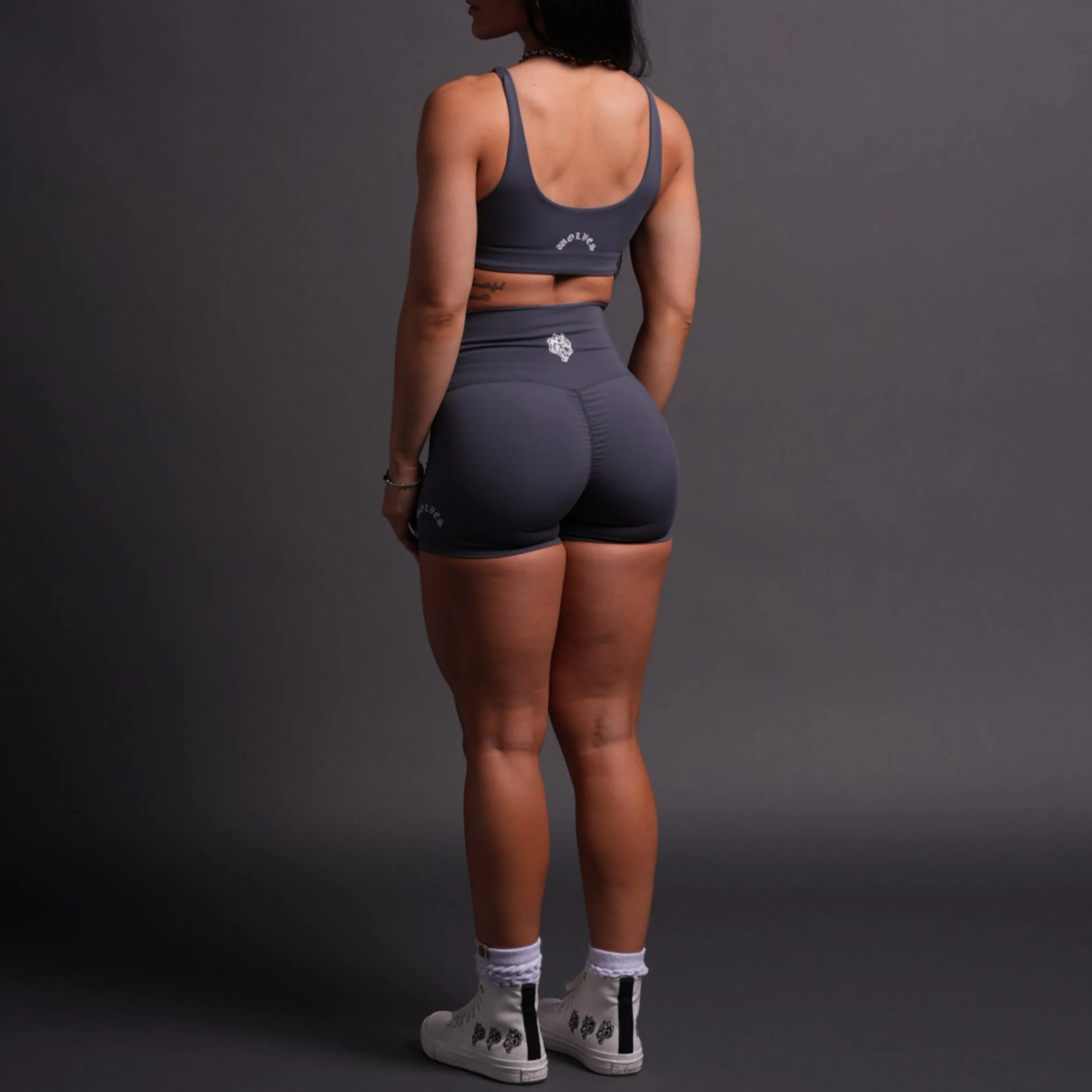Chopper V2 "Energy" Pump Shorts in Darc Blue - Image 7