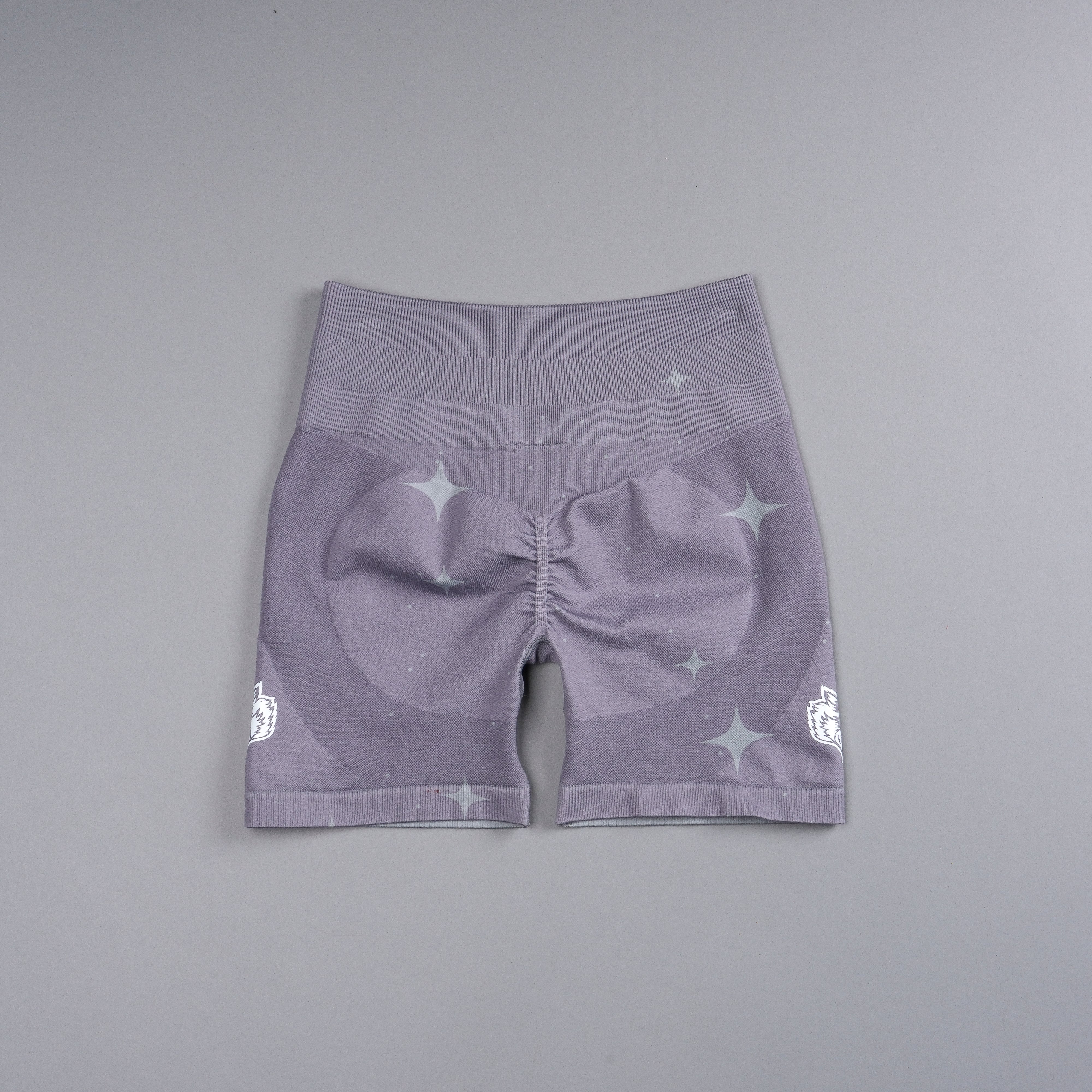 Chopper V2 Everson Seamless "Training" Shorts in Purple Stone Starry Night - Image 3