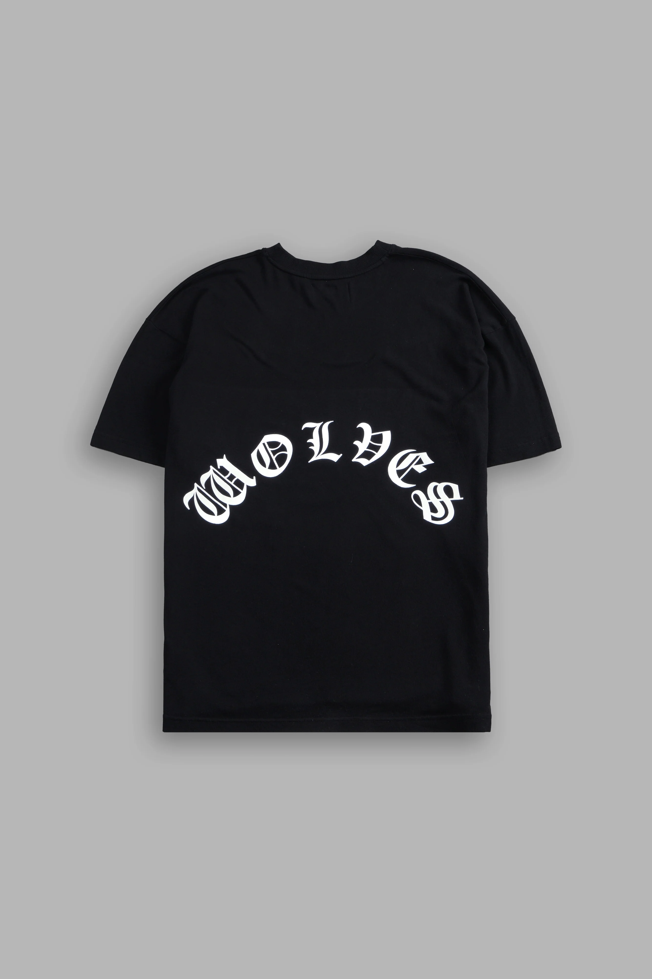 Chrome Wolf "Premium" Oversized Tee in Black - Image 3