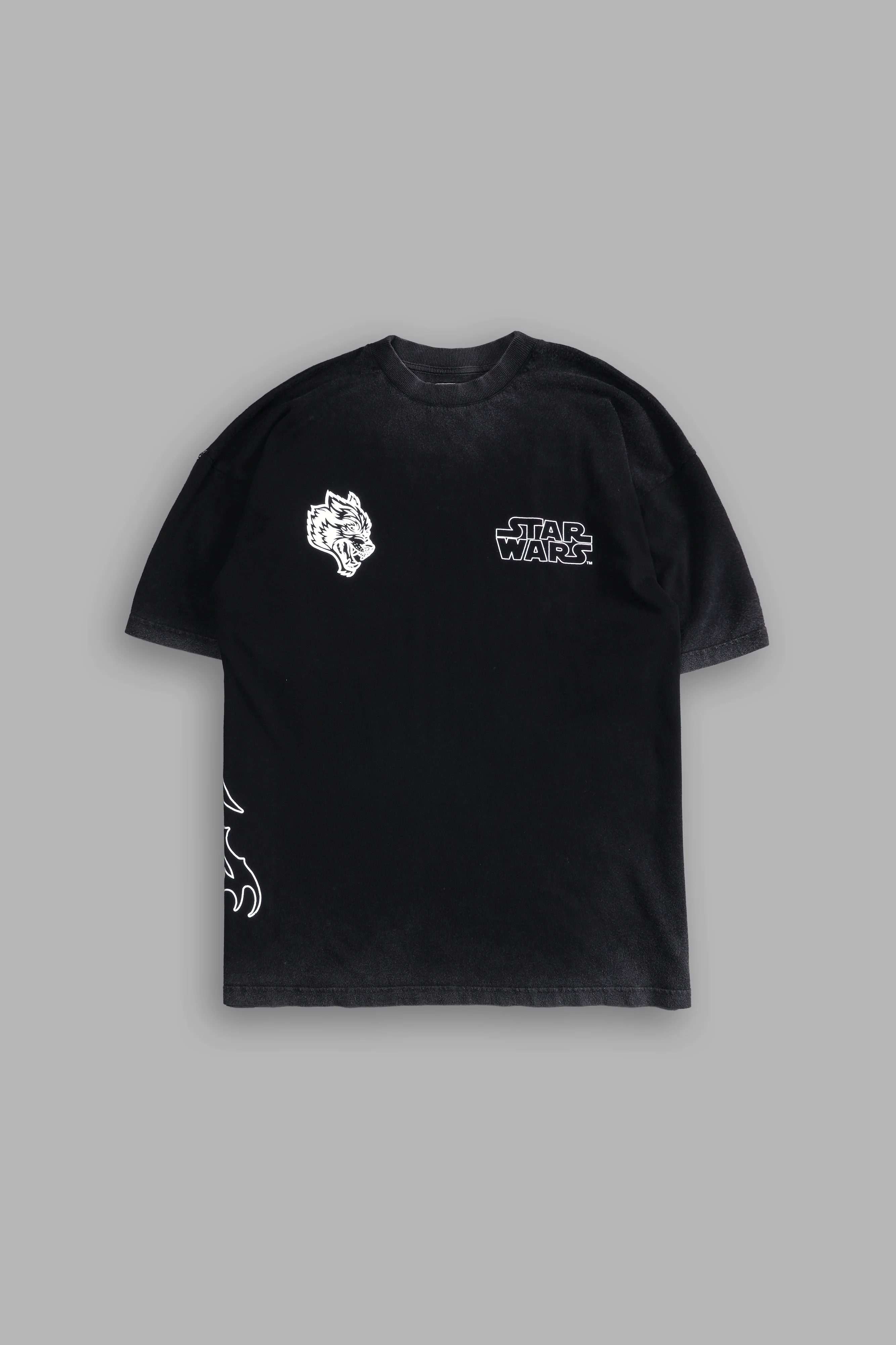 Come To The Dark Side "Premium" Oversized Tee in Black - Image 3