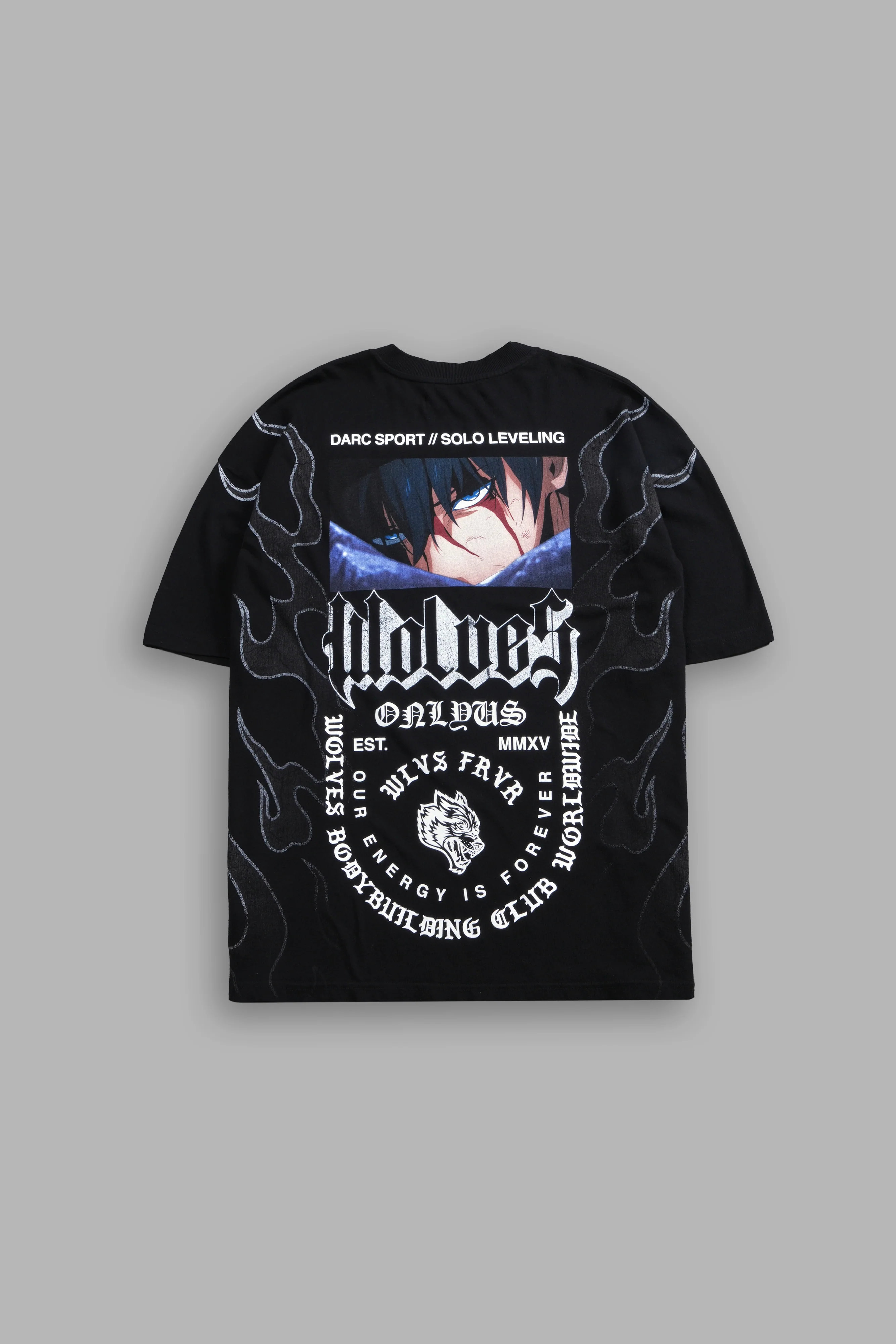 Consumed by the Darc "Premium" Oversized Tee in Black Drift Wash