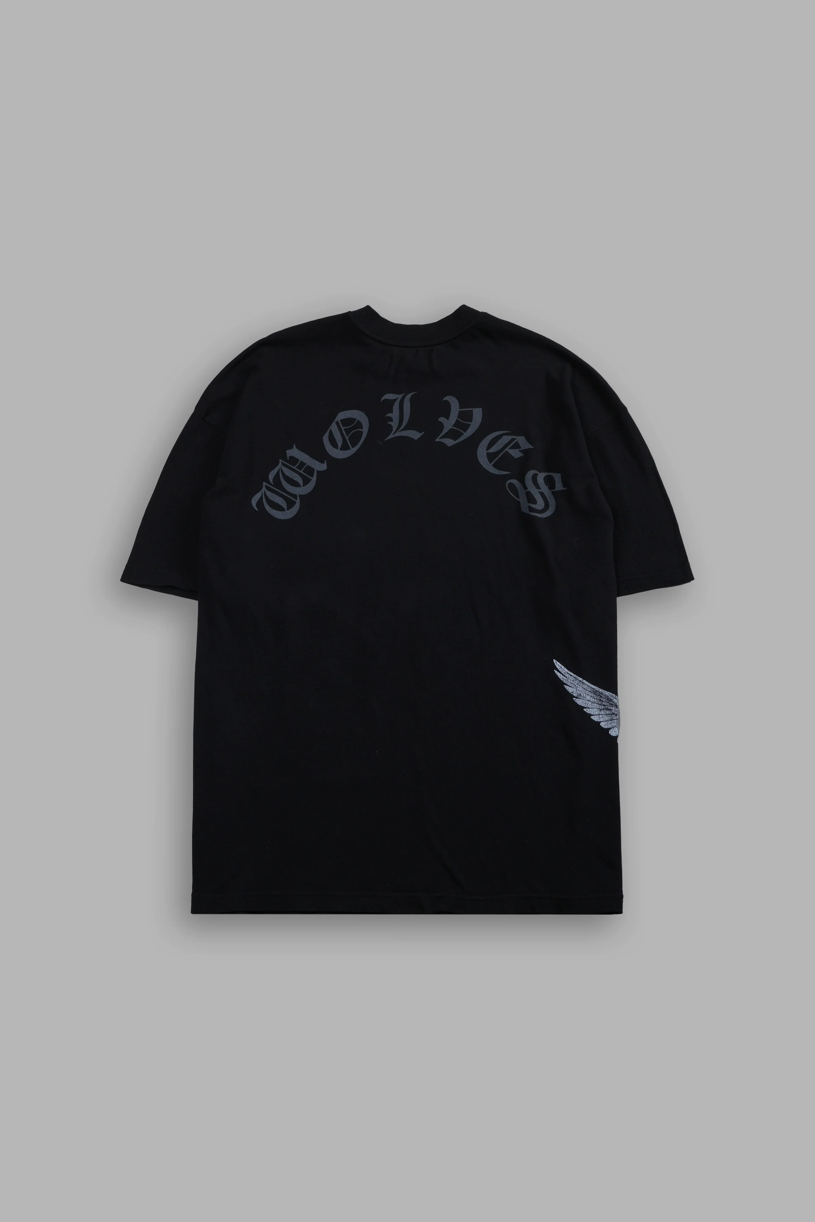 Creed Premium Oversized Tee in Black - Image 3