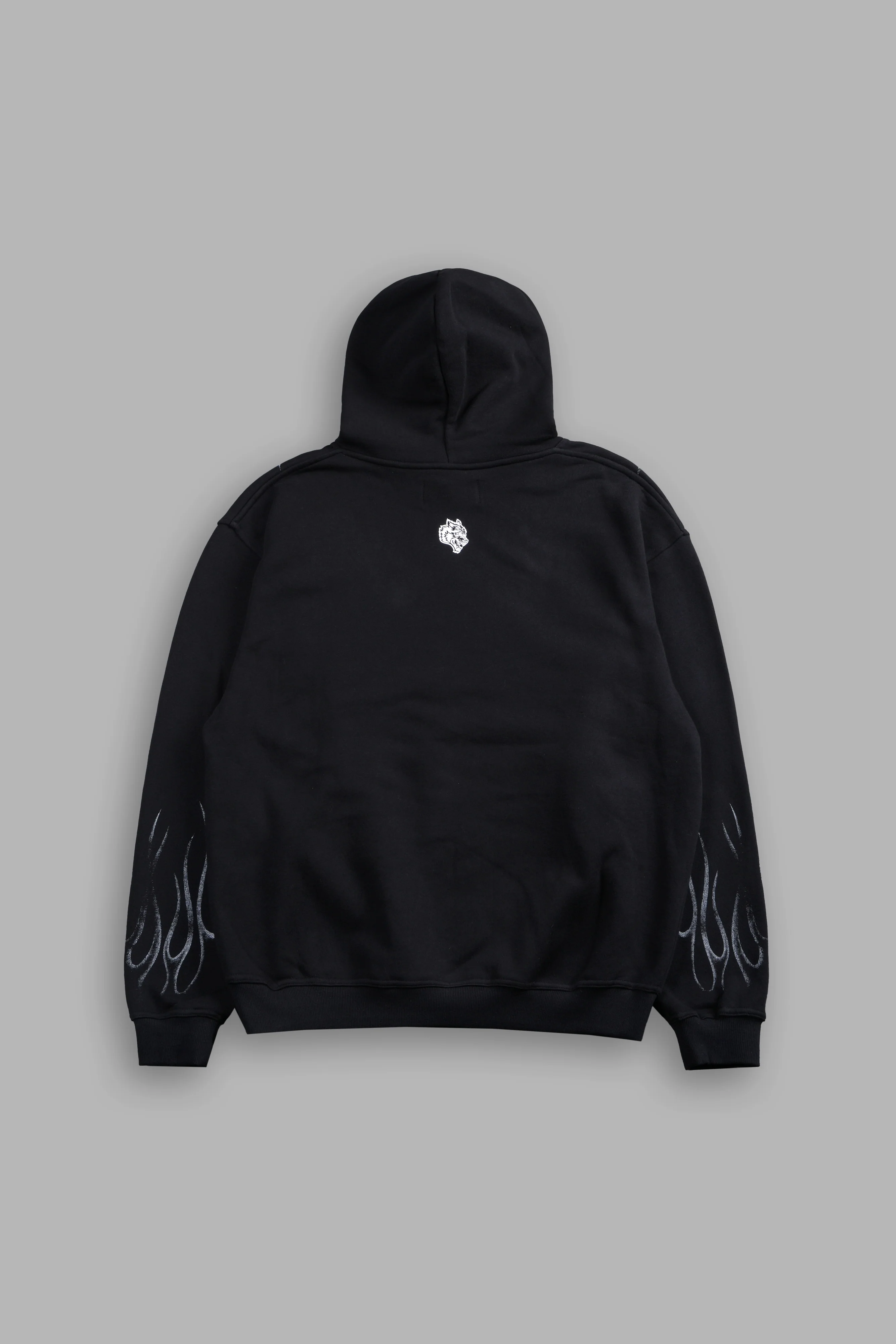 Darc Blossom Pierce Hoodie in Black - Image 2
