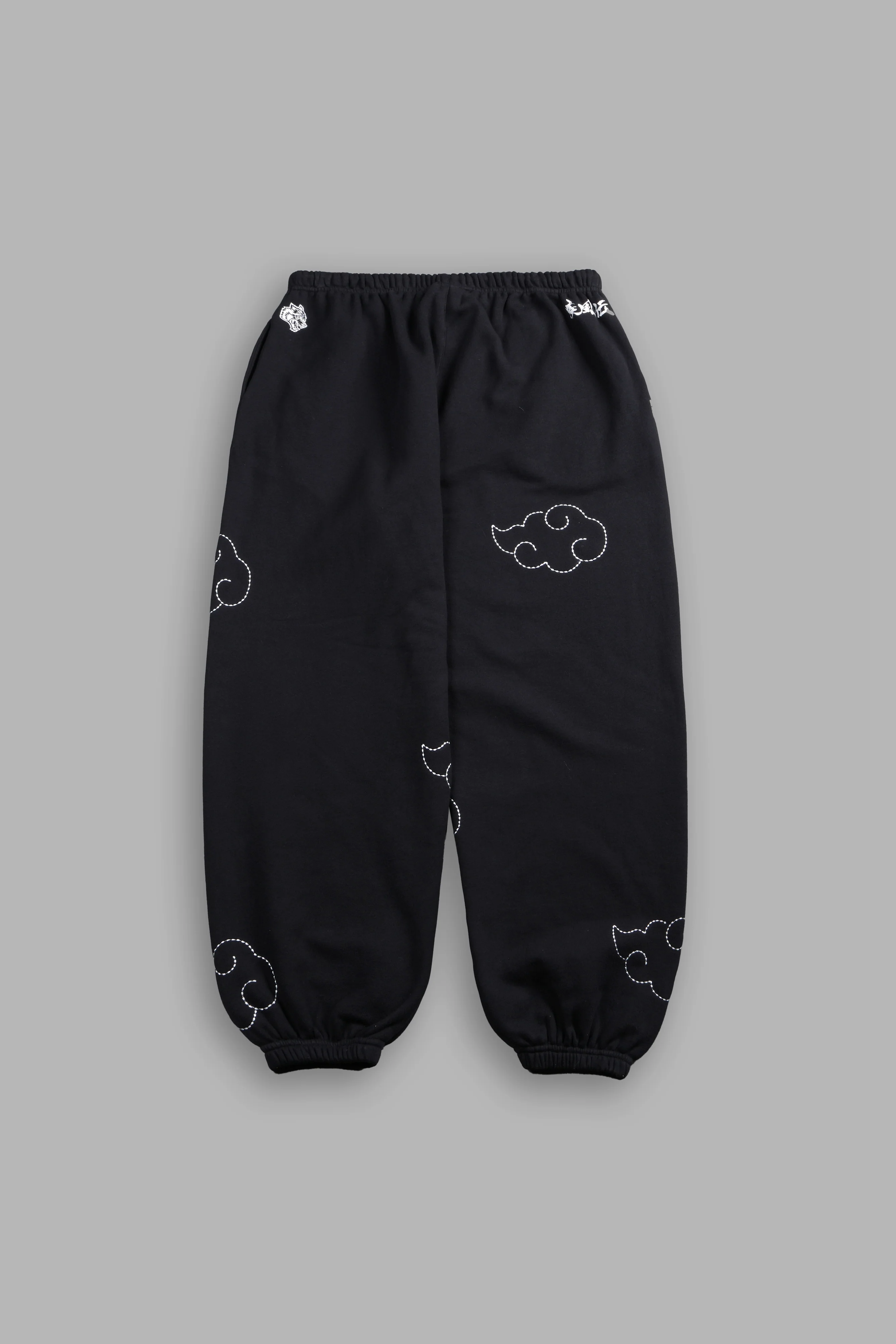 Darc Clouds Lightweight Lounger Sweat Pants in Black - Image 3
