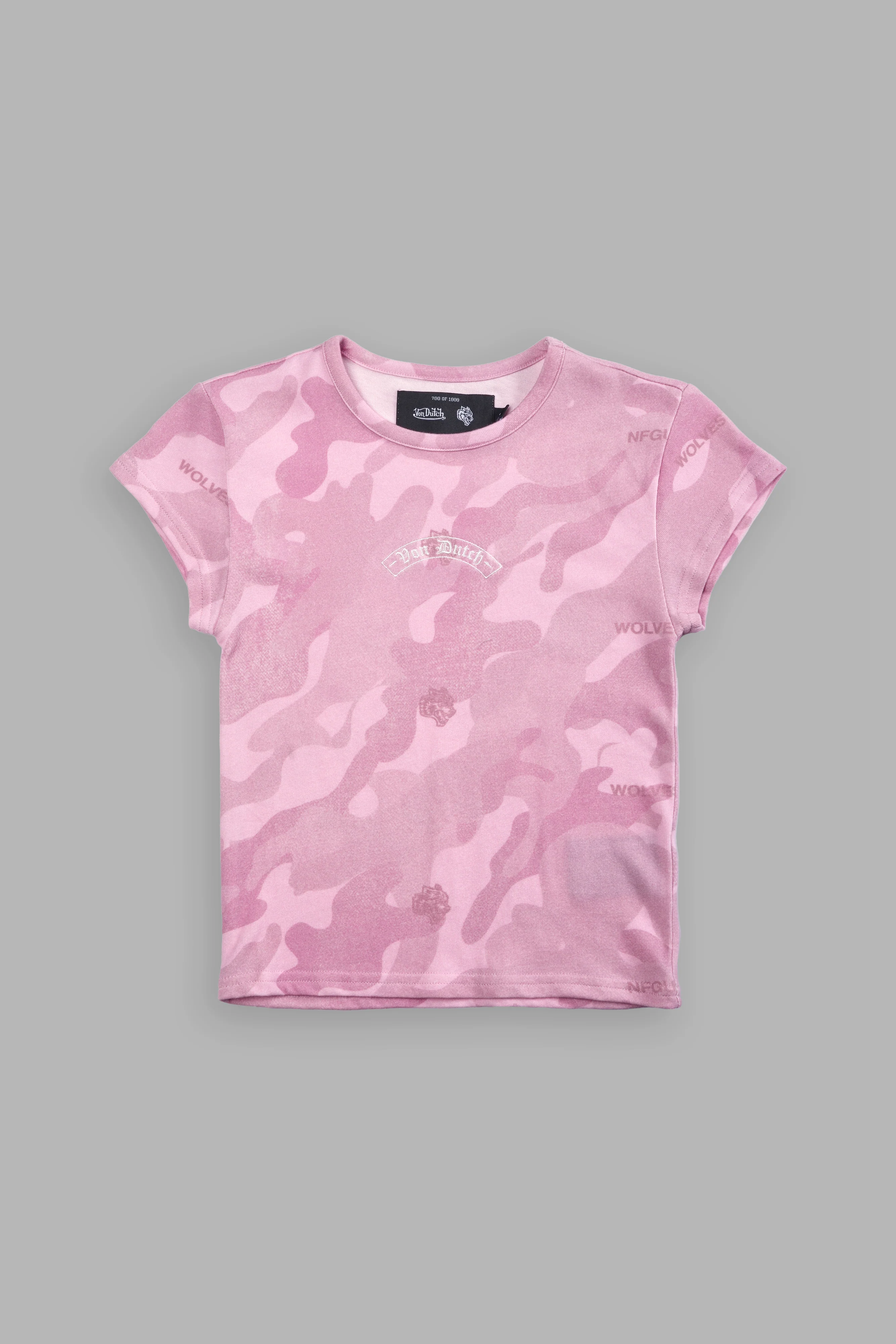 Darc Covenant "Baby" Tee in DSVD Bubblegum Camo - Image 6