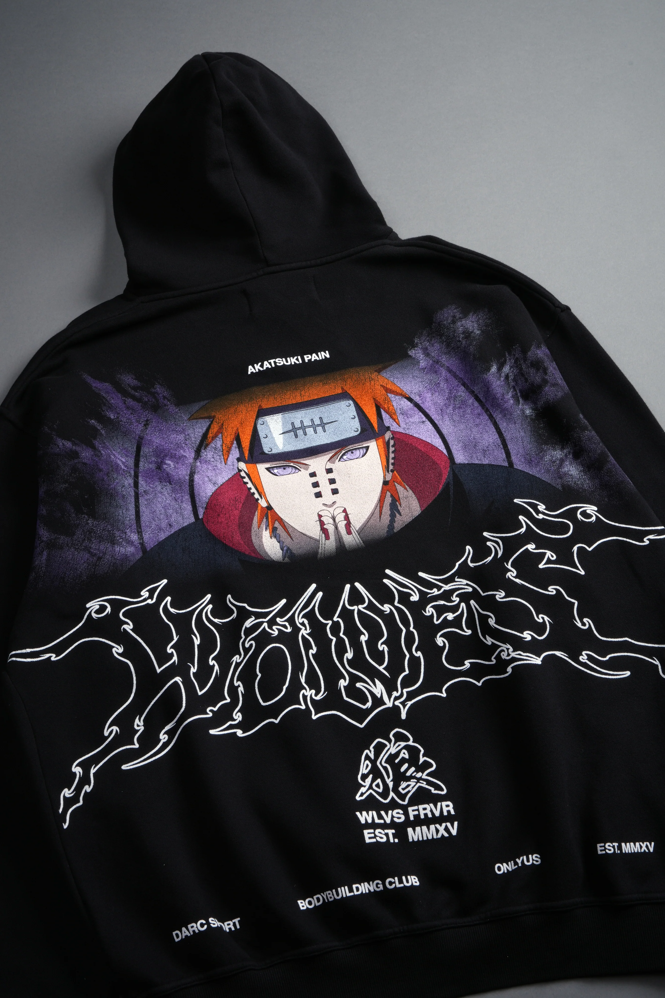 Darc Fury Pierce Hoodie in Black - Image 11