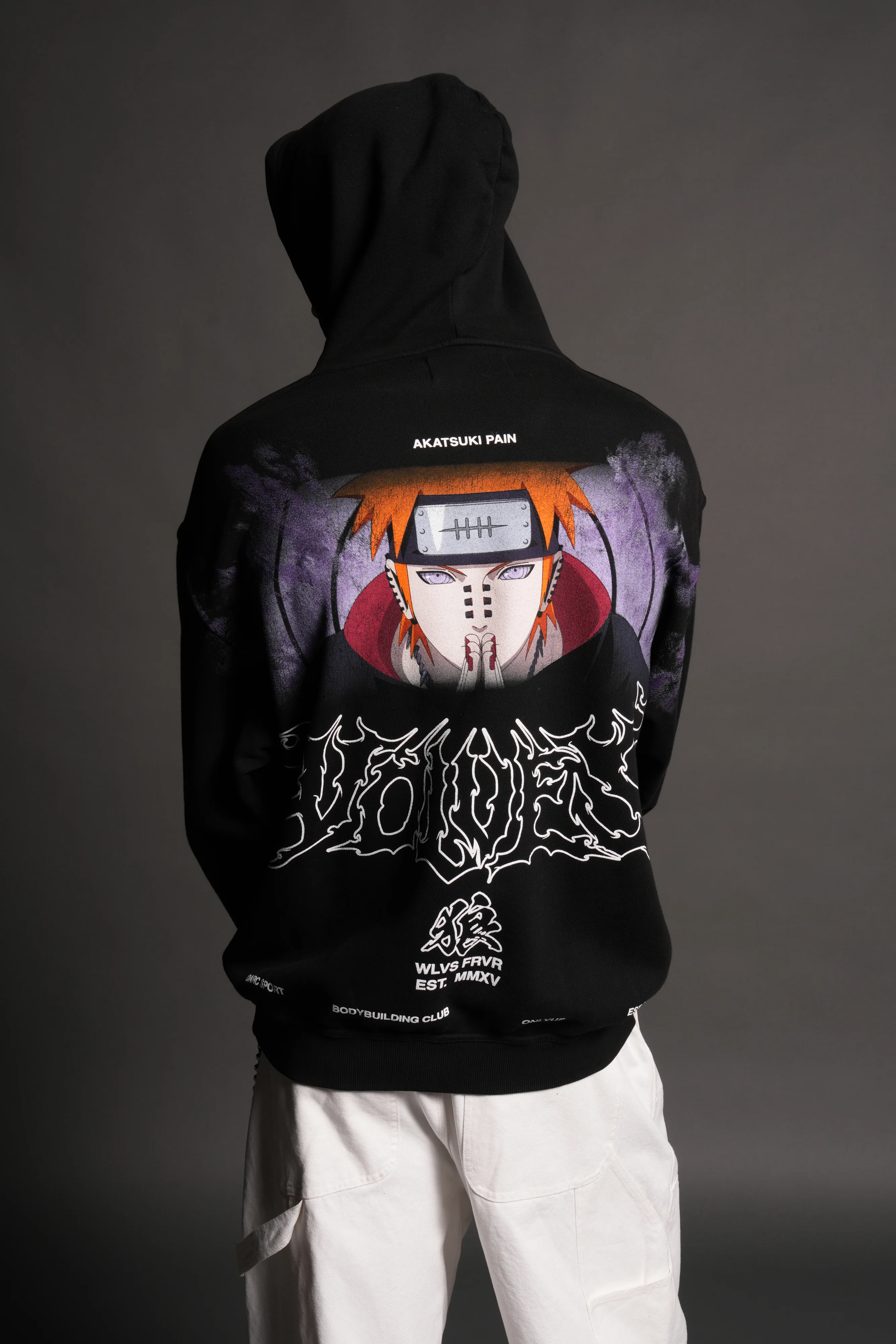 Darc Fury Pierce Hoodie in Black - Image 4