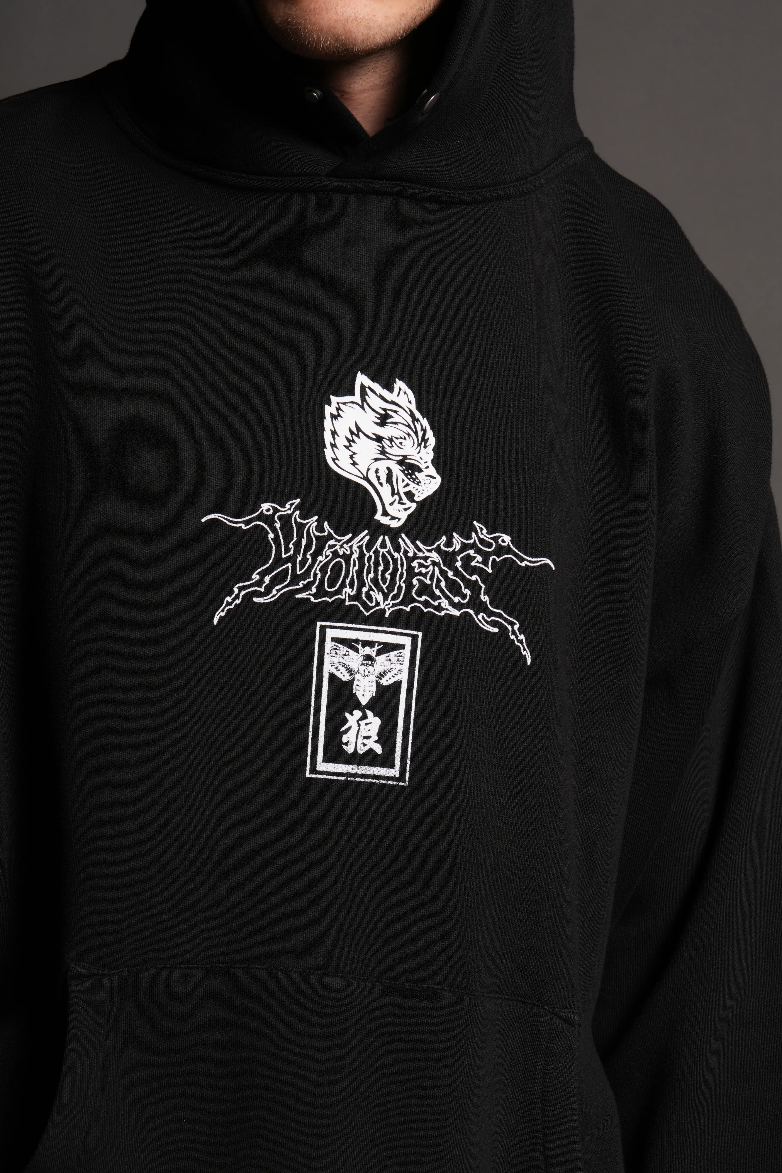 Darc Fury Pierce Hoodie in Black - Image 7