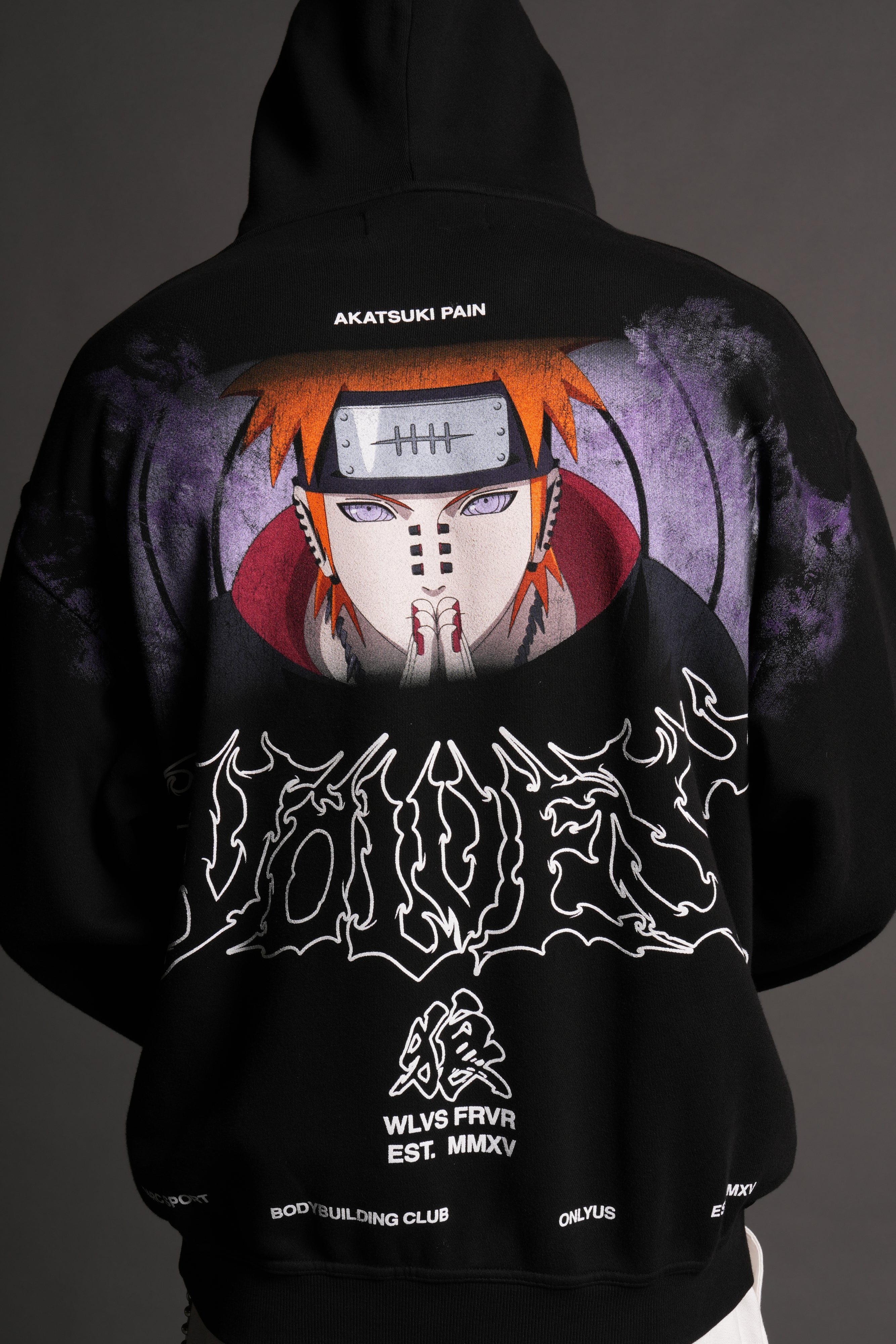 Darc Fury Pierce Hoodie in Black - Image 8