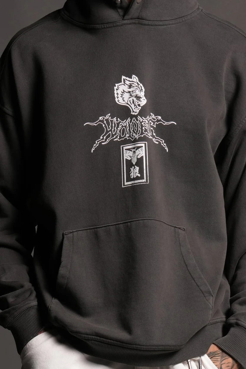 Darc Fury Pierce Hoodie in Wolf Gray - Image 8