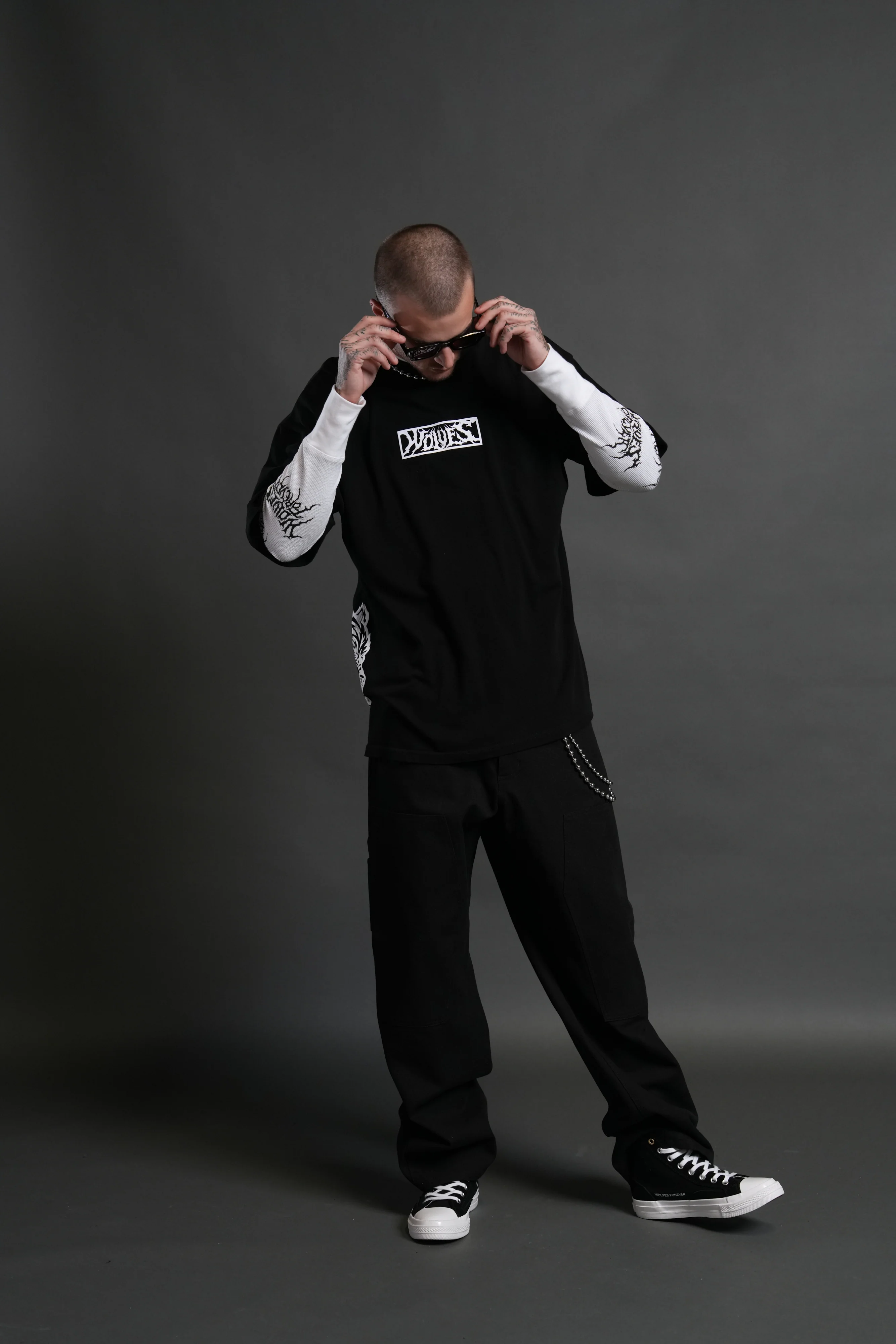 Darc Hunter "Premium" Oversized Tee in Black - Image 5