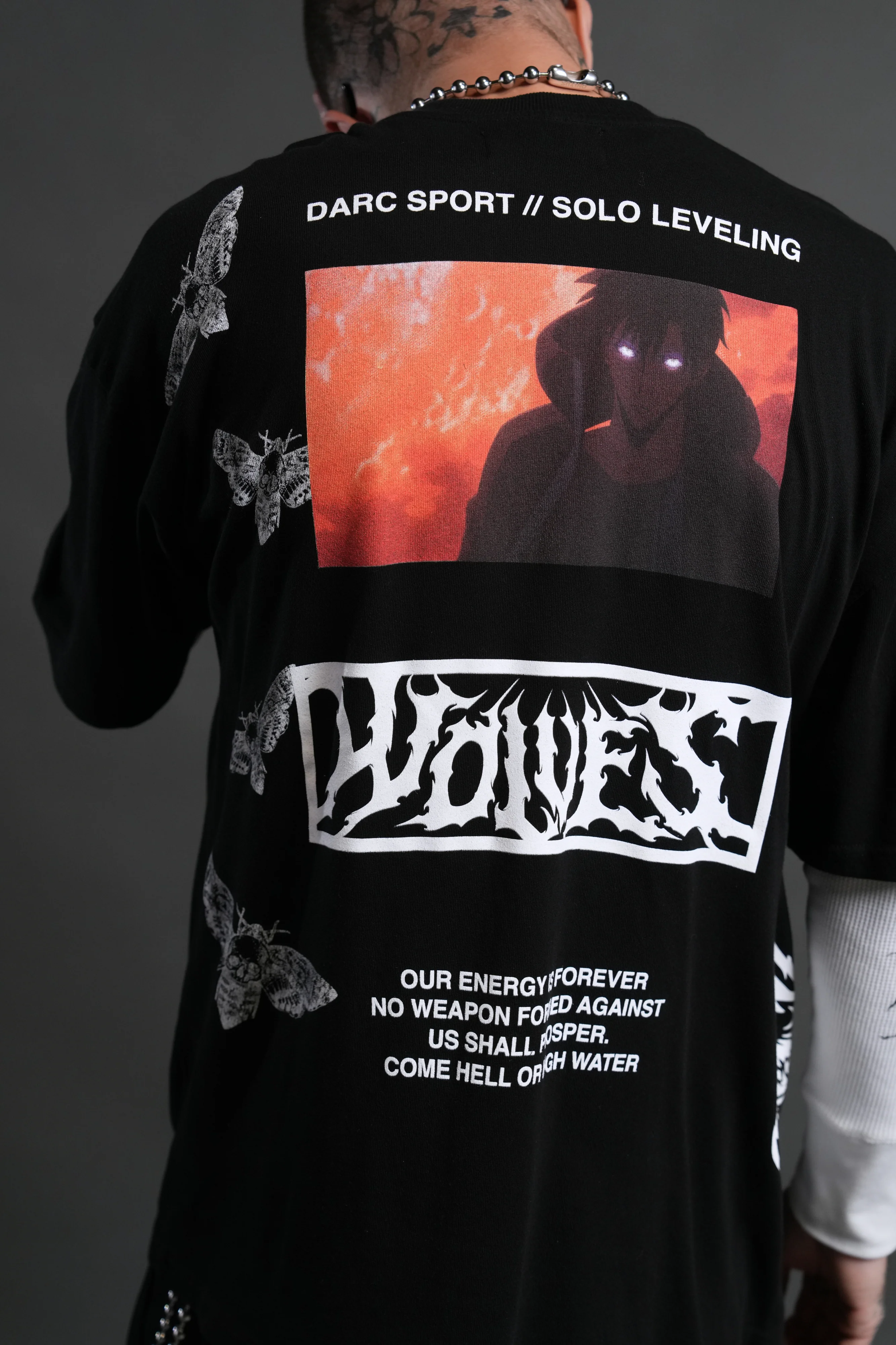 Darc Hunter "Premium" Oversized Tee in Black - Image 8