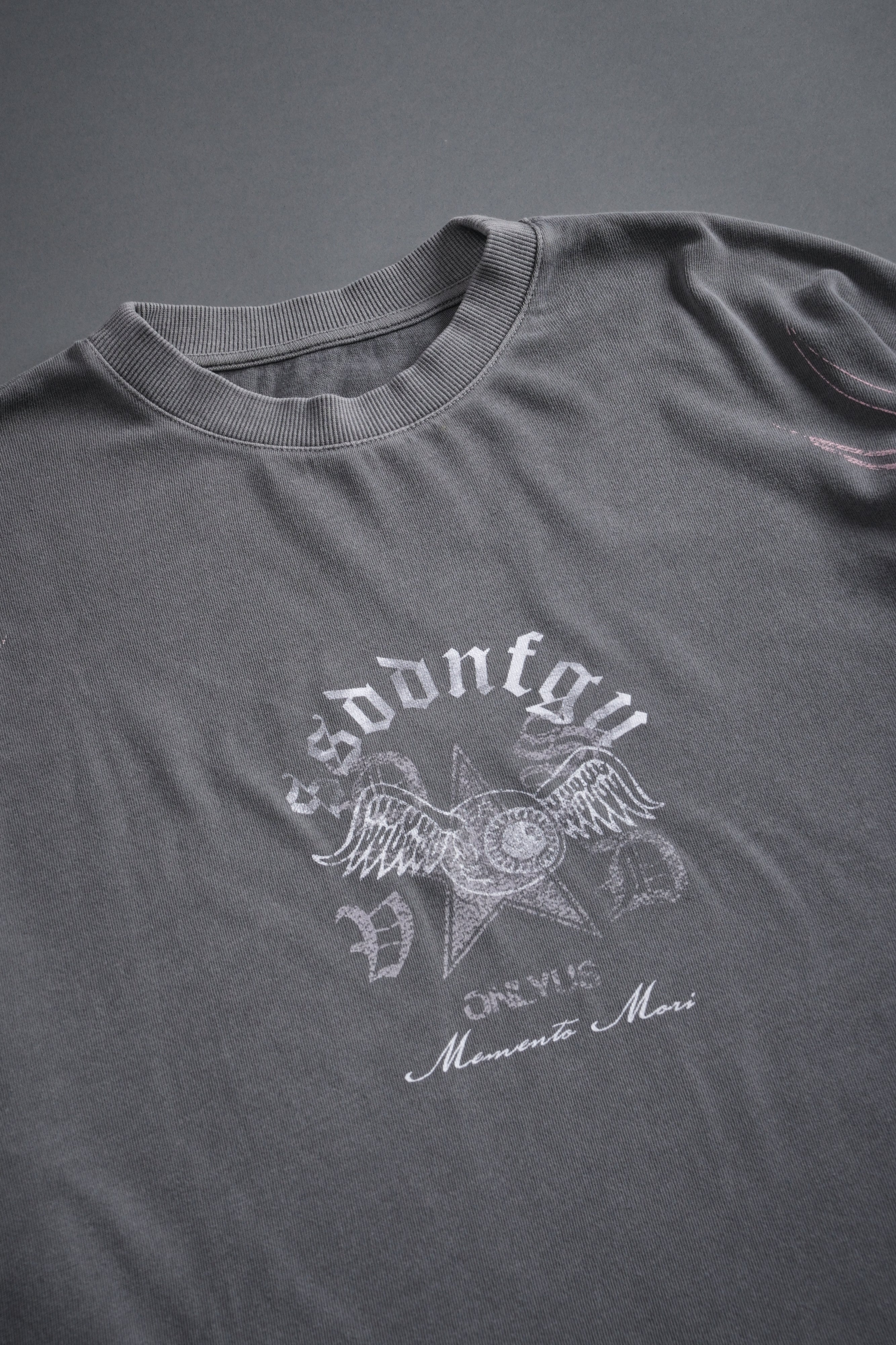 Darc Iron "Side-By-Side" Series Premium Tee in Dove Gray - Image 3