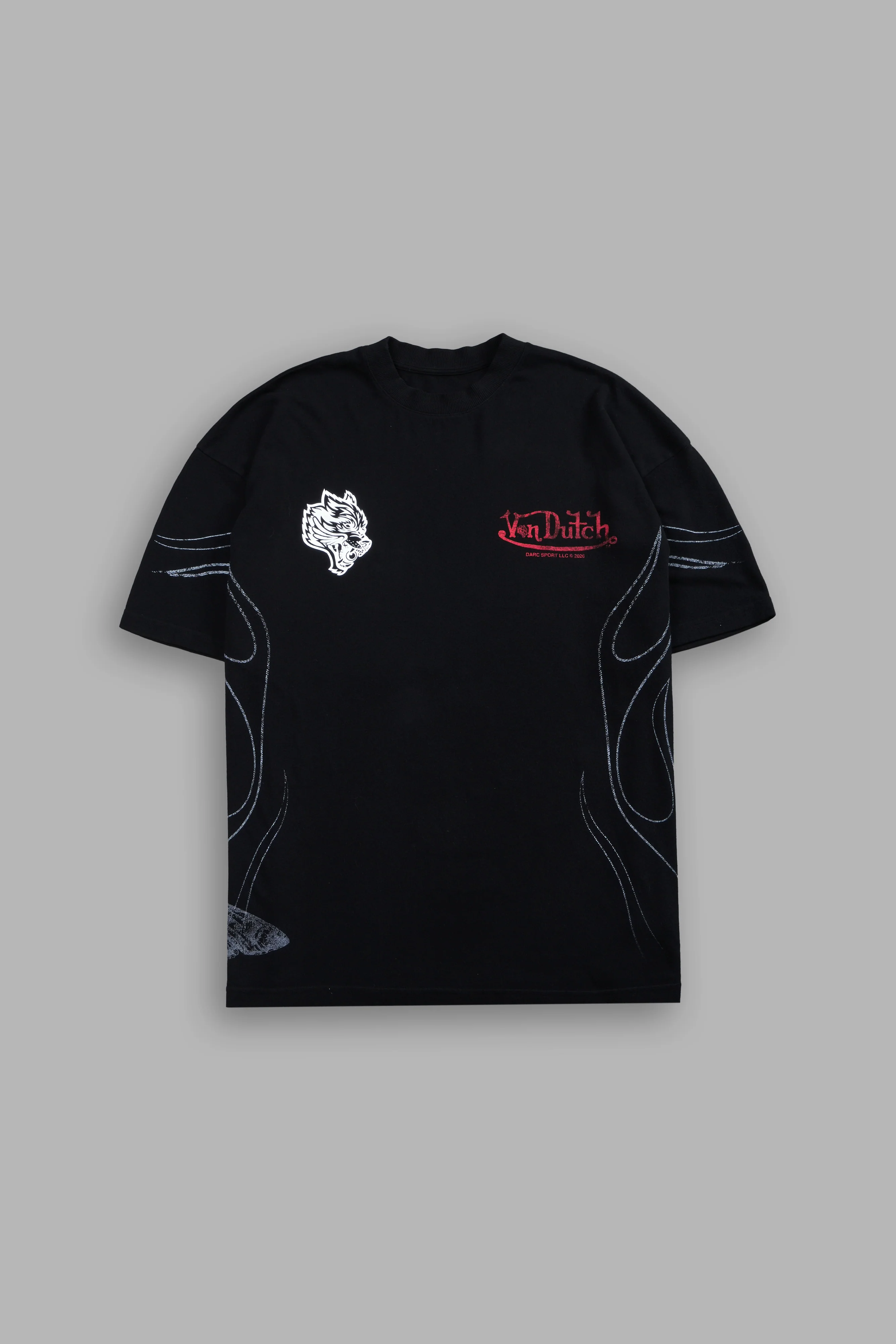 Darc Nocturne "Side-By-Side" Series Premium Tee in Black - Image 3