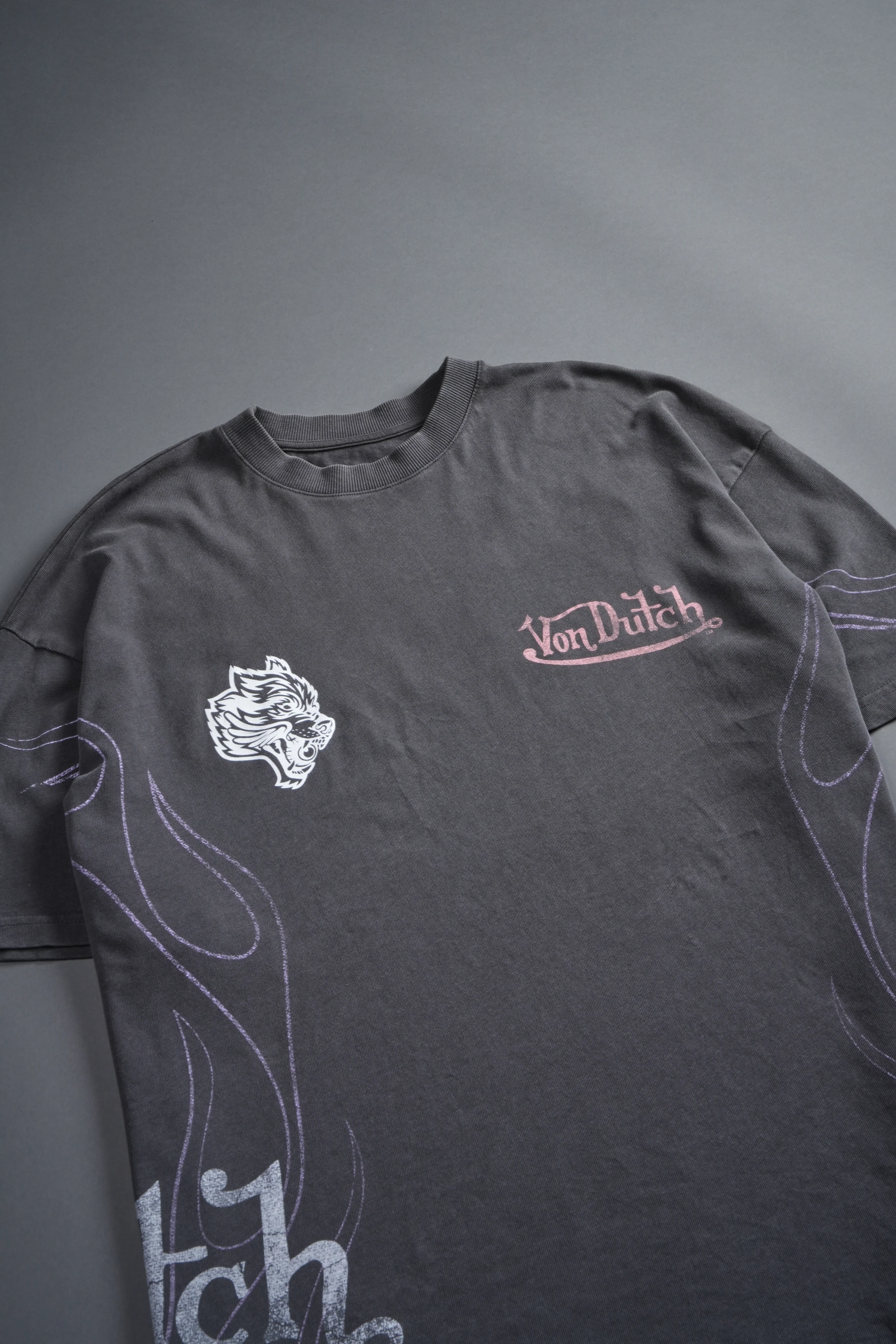 Darc Omen "Side-By-Side" Series Premium Tee in Slate Gray - Image 15