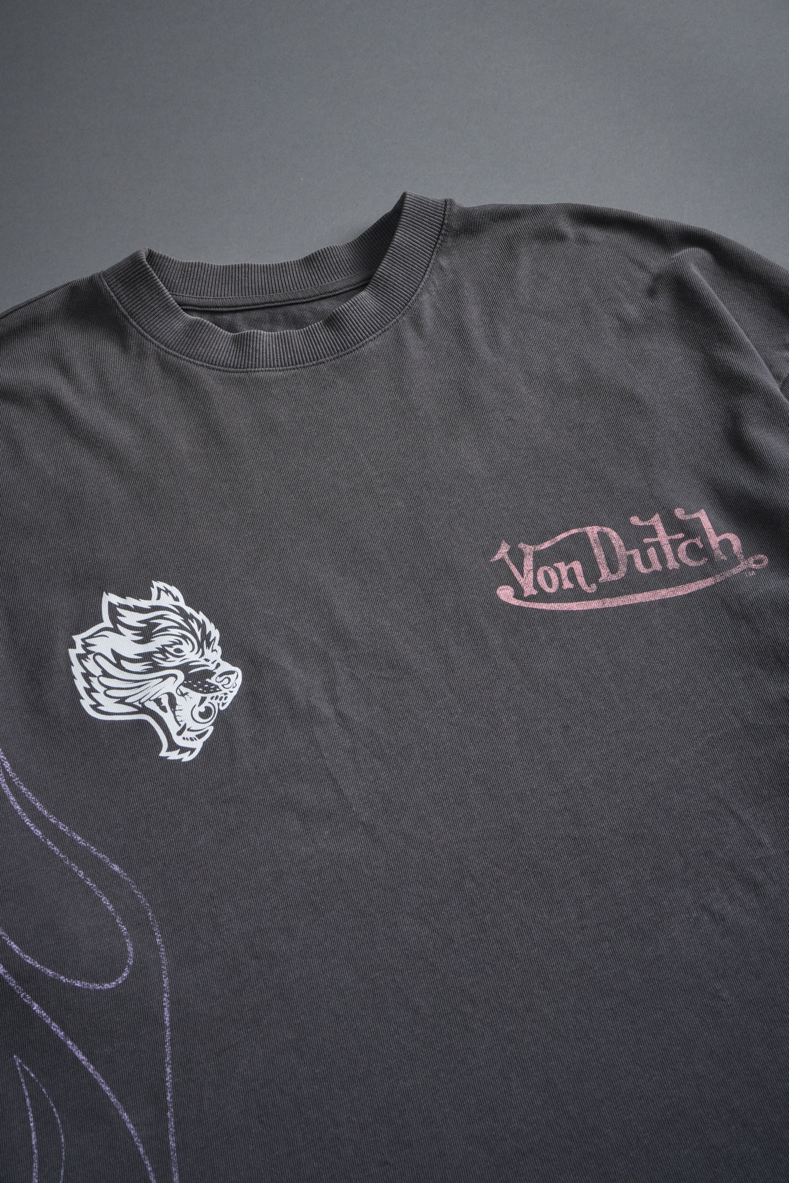 Darc Omen "Side-By-Side" Series Premium Tee in Slate Gray - Image 16
