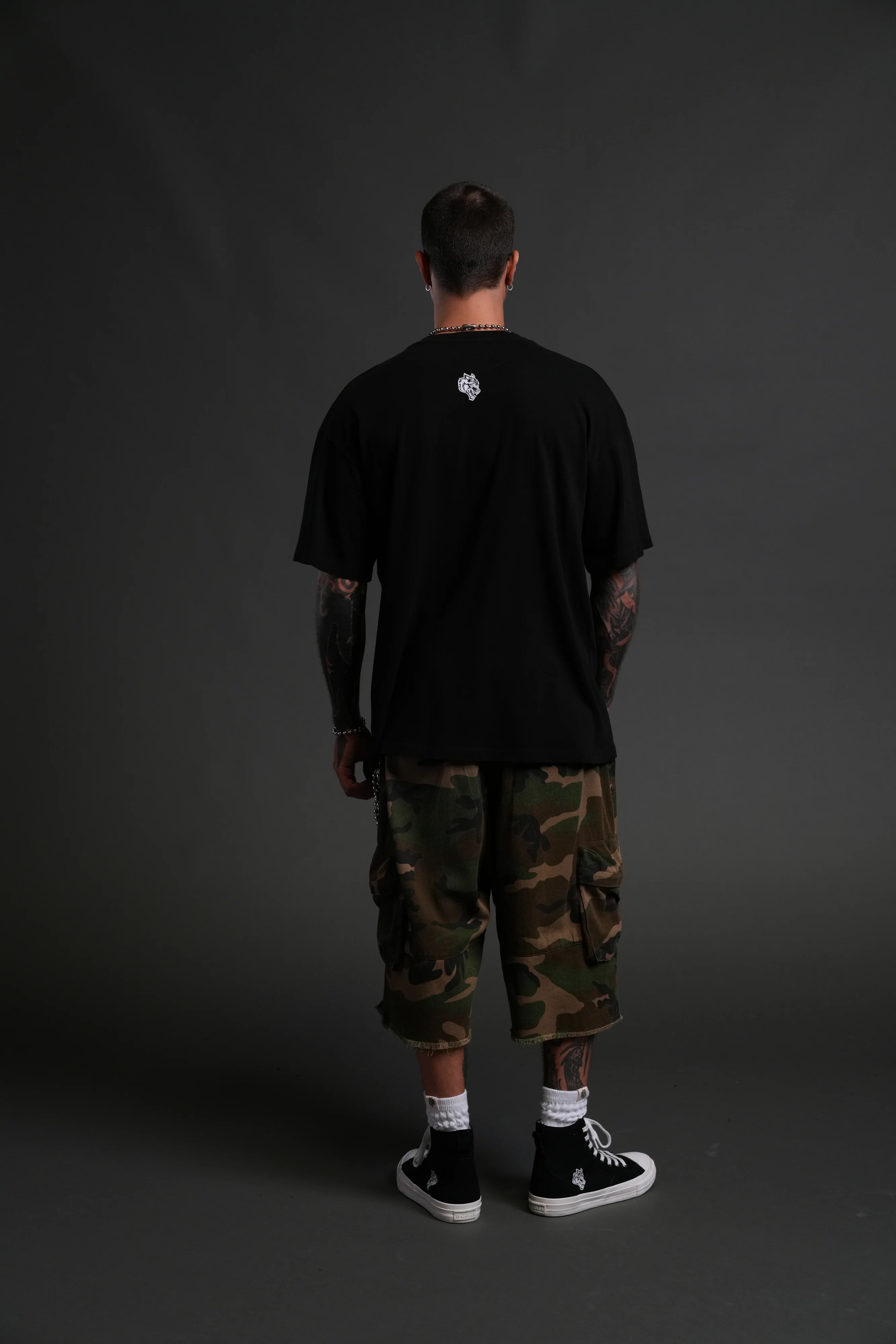 Darc Sport MMXV "Premium" Oversized Tee in Black - Image 5