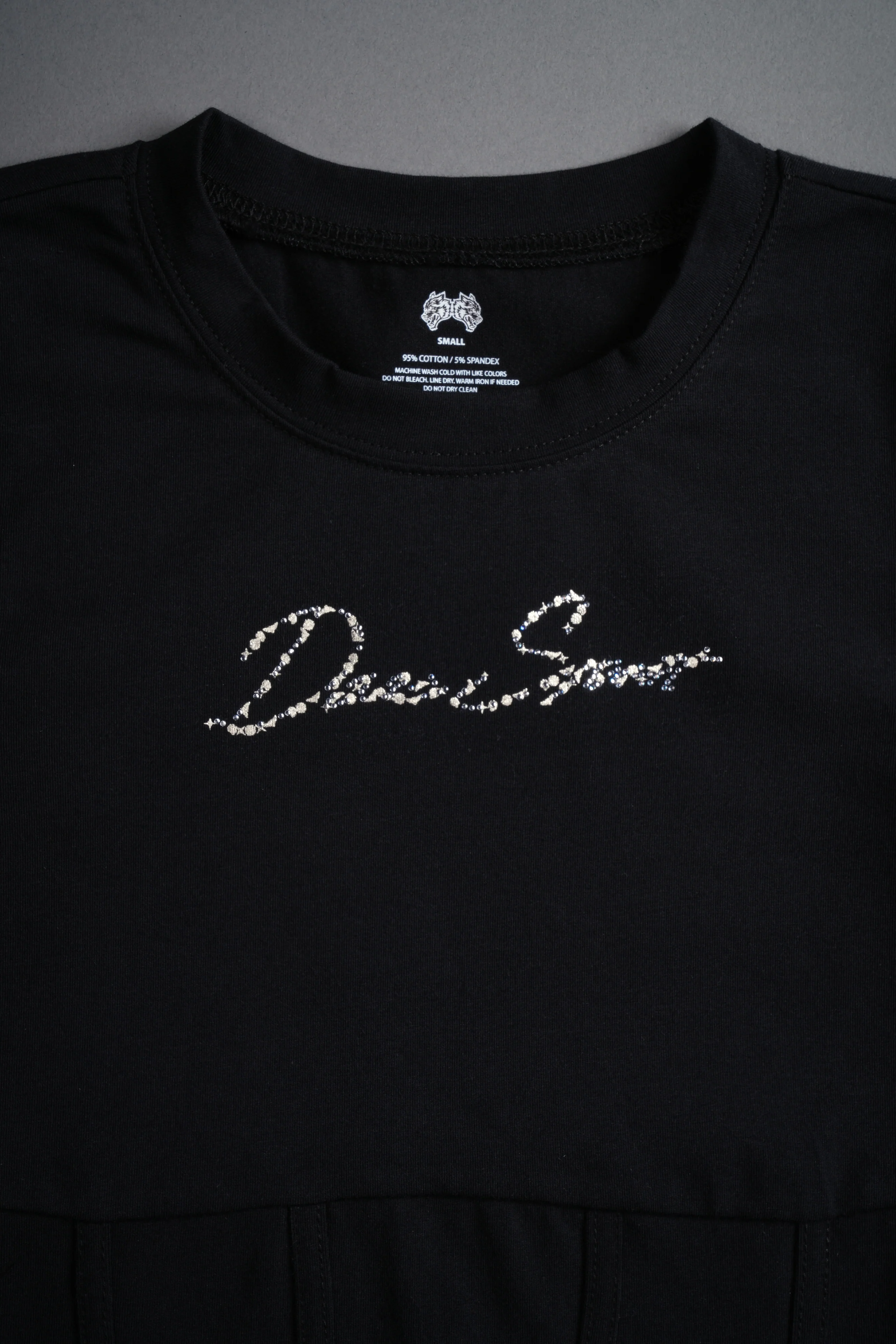 Darc Star Salem Corset Tee in Black - Image 7