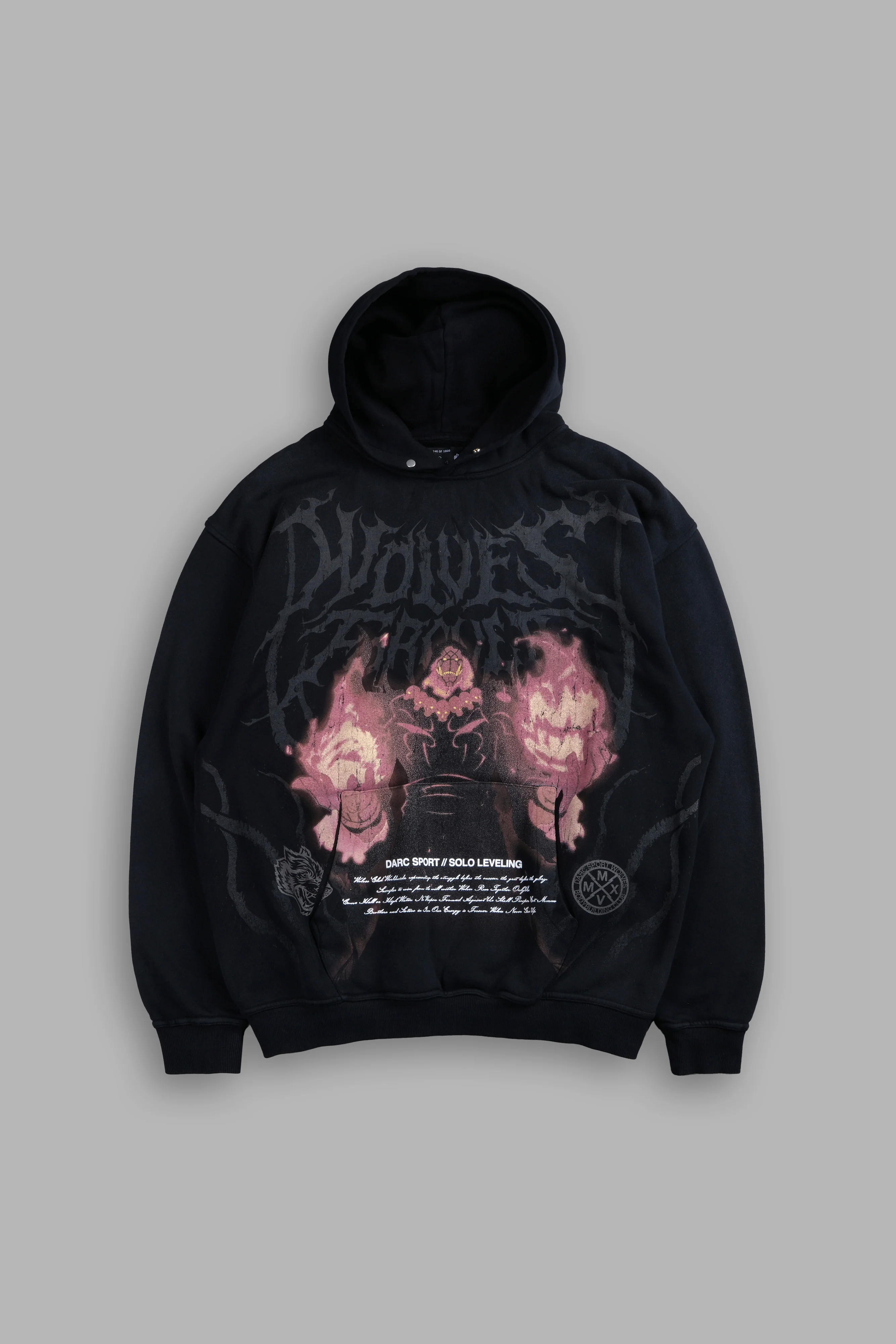 Darc Tusk "Pierce" Hoodie in Black Sun Fade