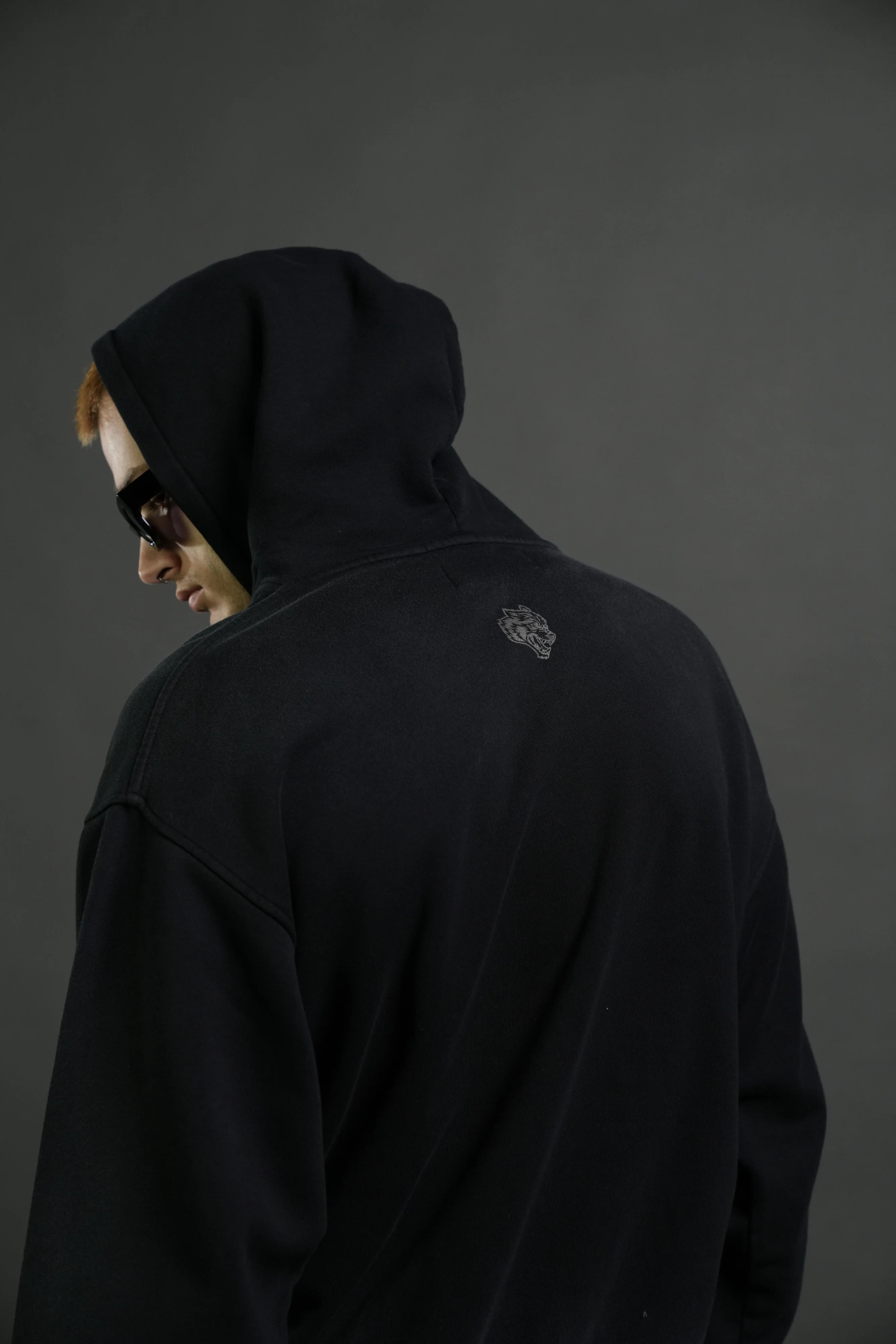 Darc Tusk "Pierce" Hoodie in Black Sun Fade - Image 8