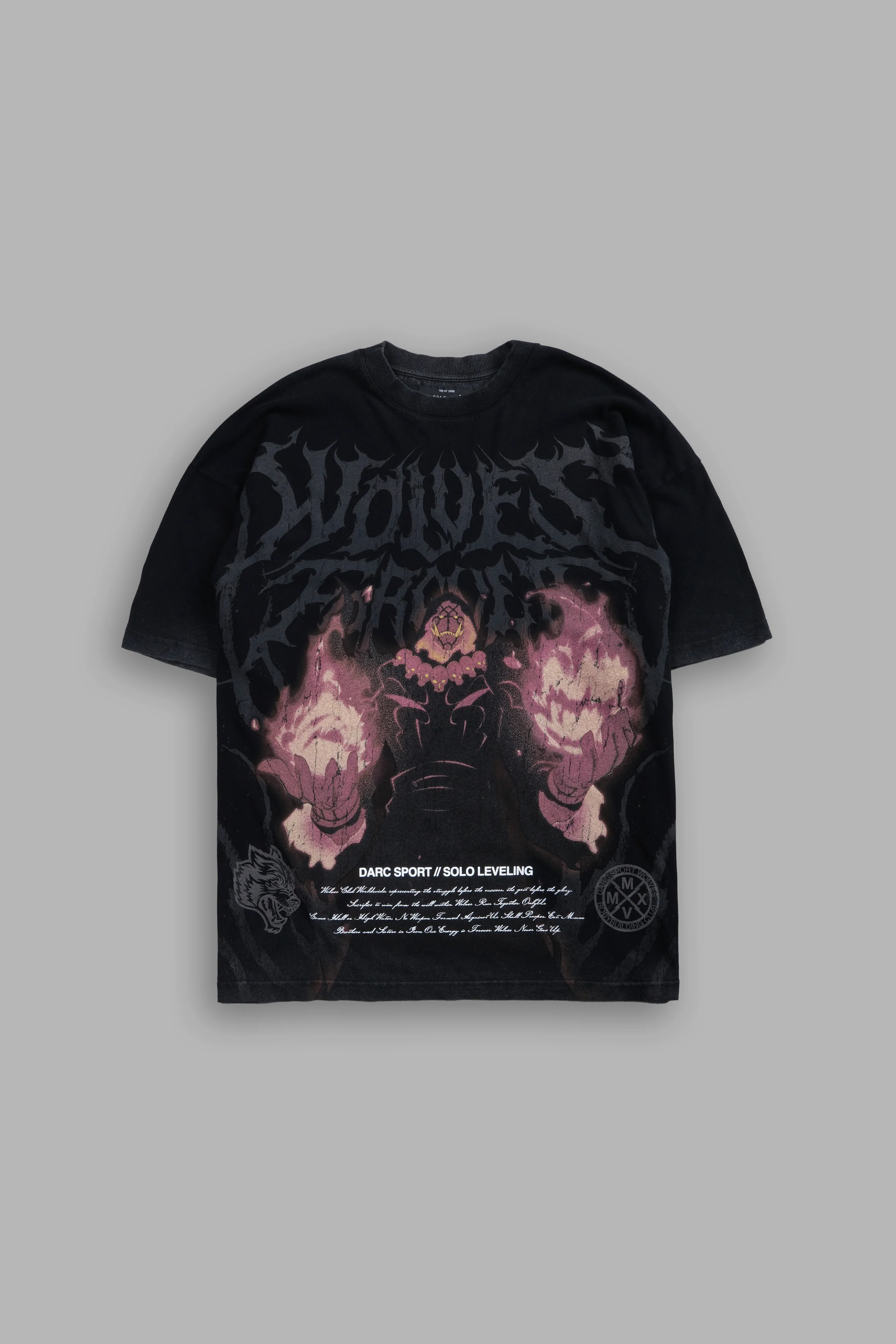 Darc Tusk Premium Oversized Tee in Black