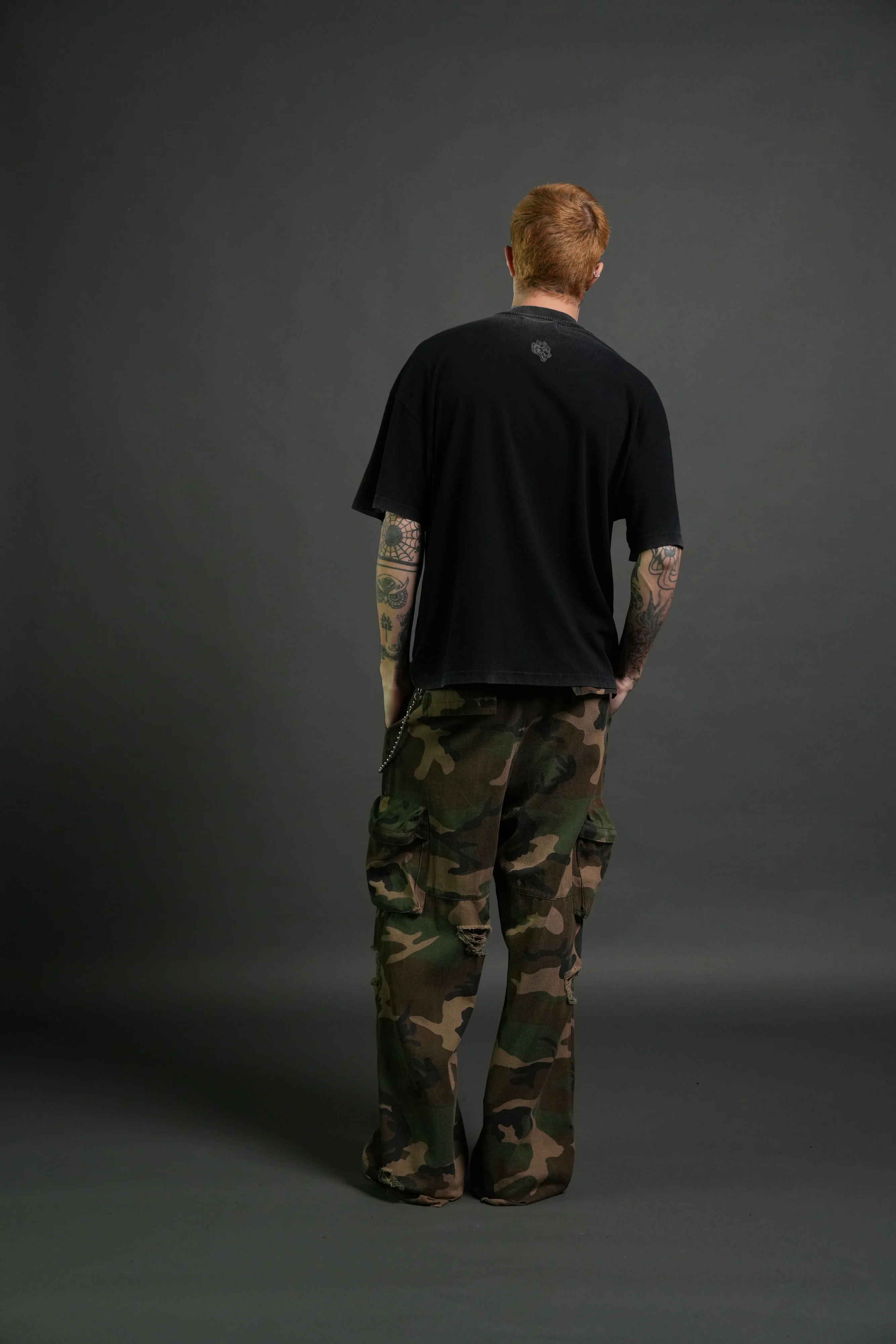Darc Tusk Premium Oversized Tee in Black - Image 6